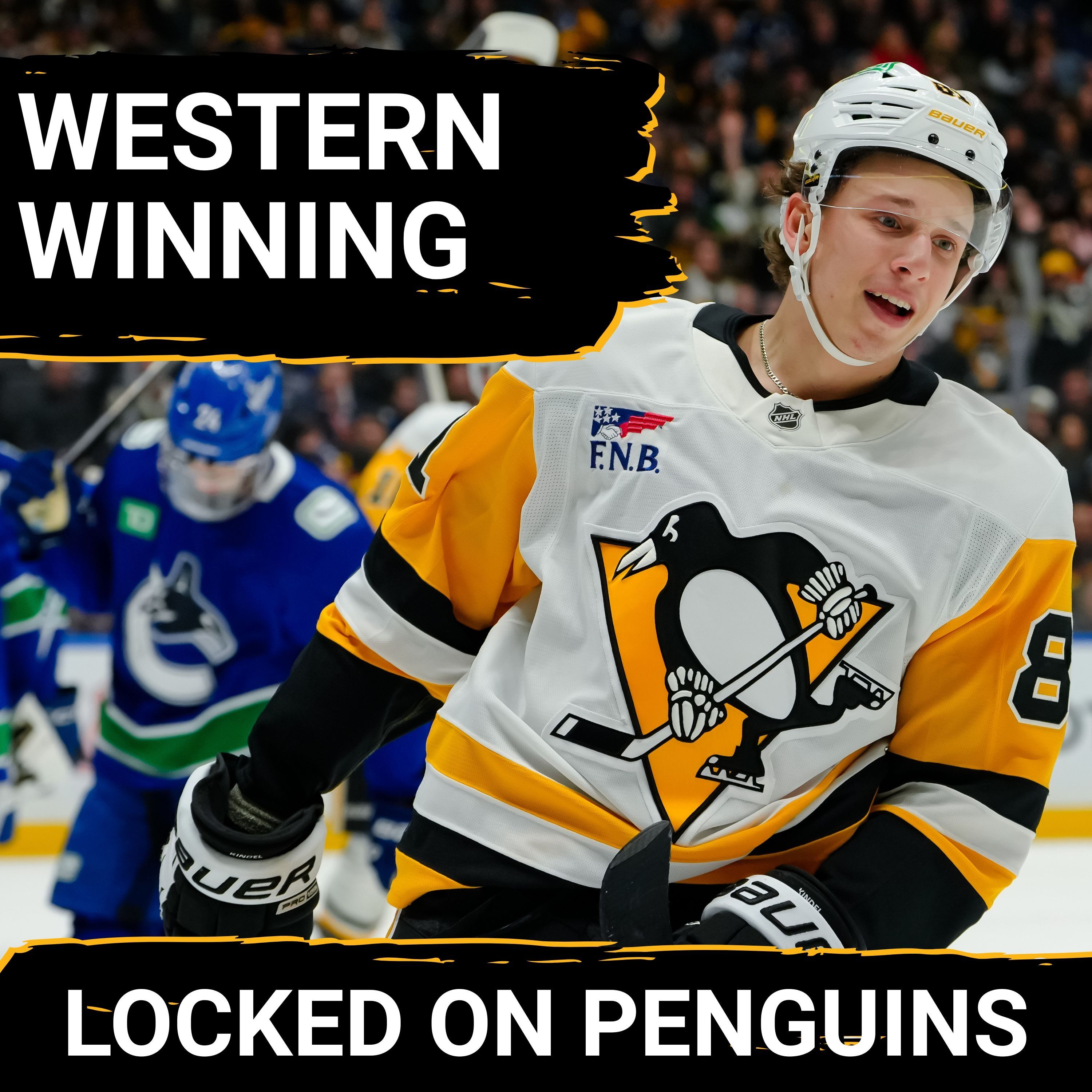 Penguins SWEEP the western road trip with a win over Vancouver!