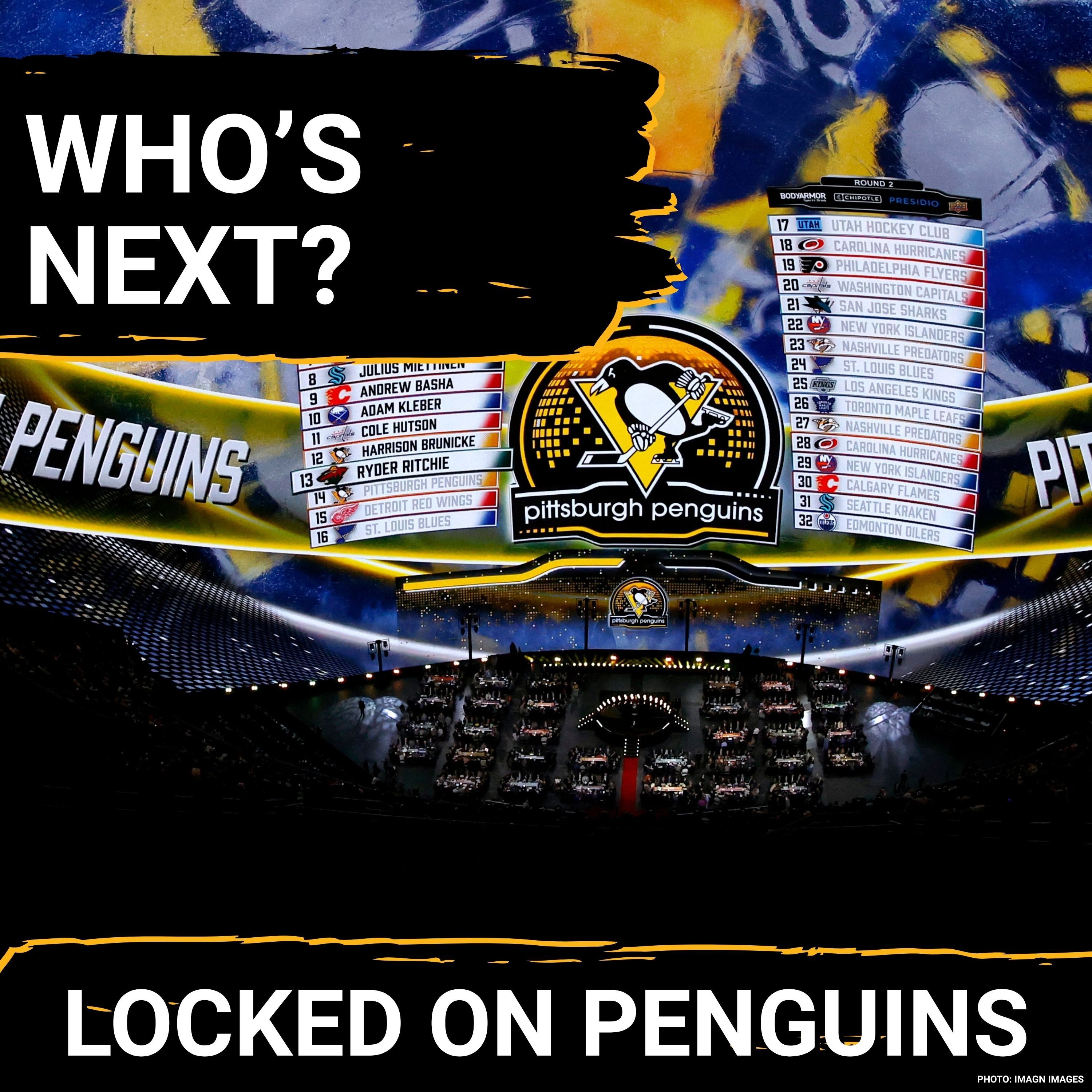 Who will the Penguins pick in the FIRST ROUND of the draft?
