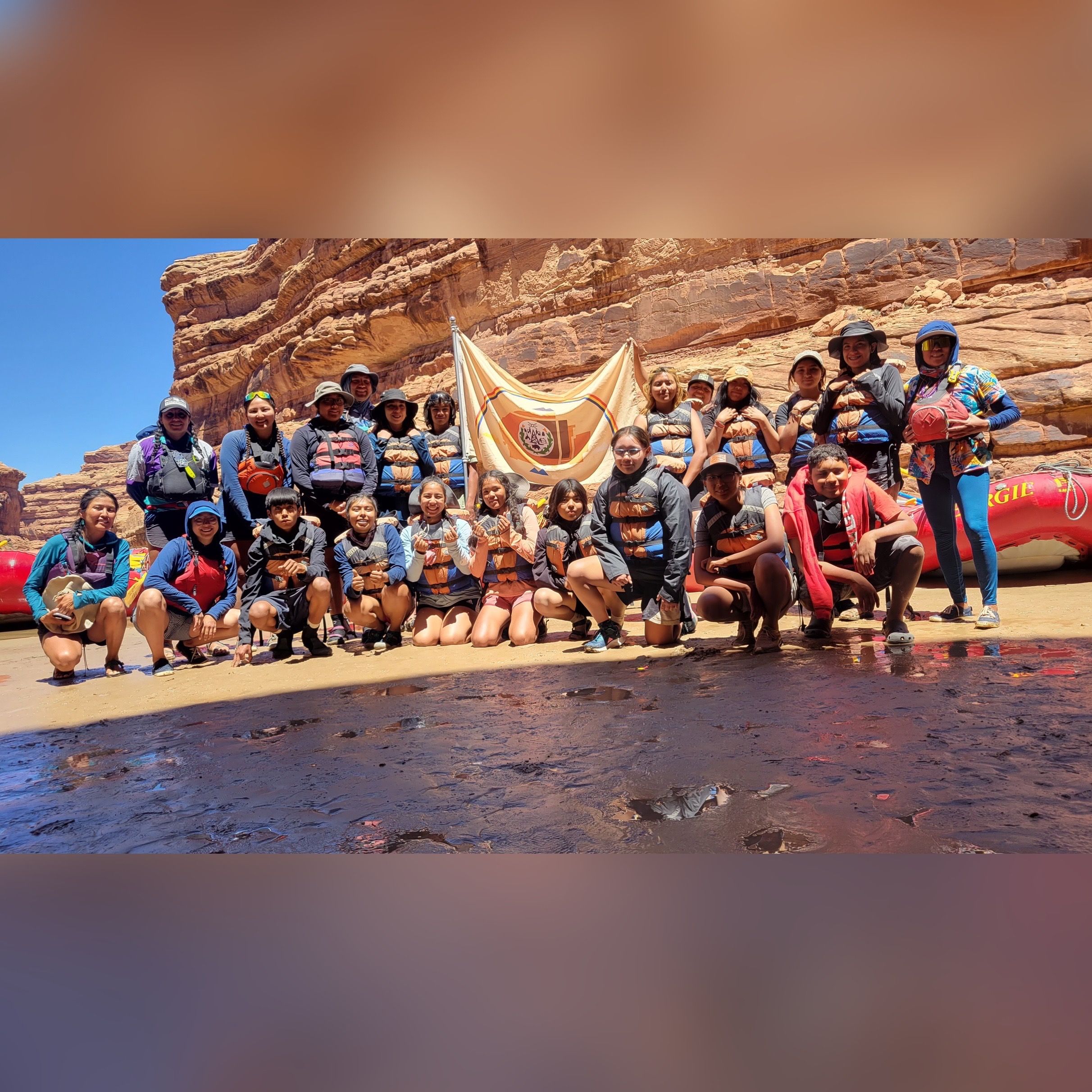 Native Teen Guide In Training Program