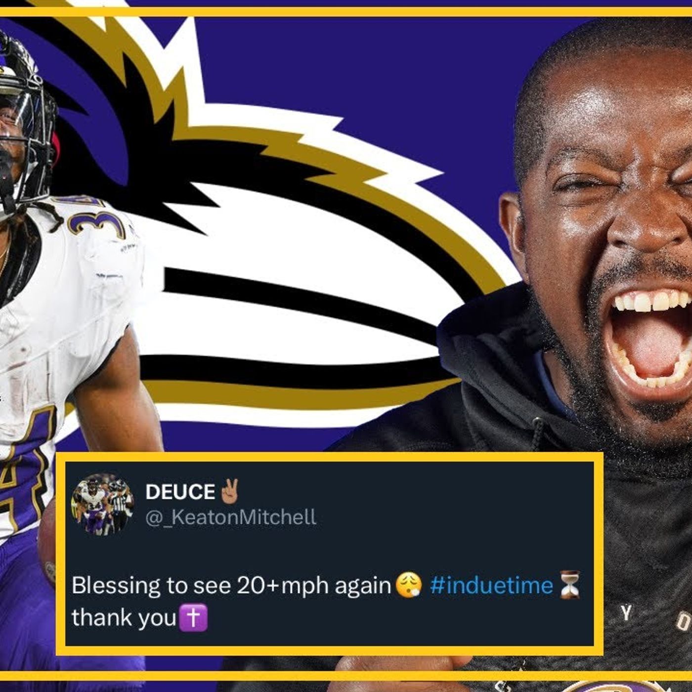 EXCELLENT UPDATE on Keaton Mitchell! Baltimore Ravens News! episode artwork