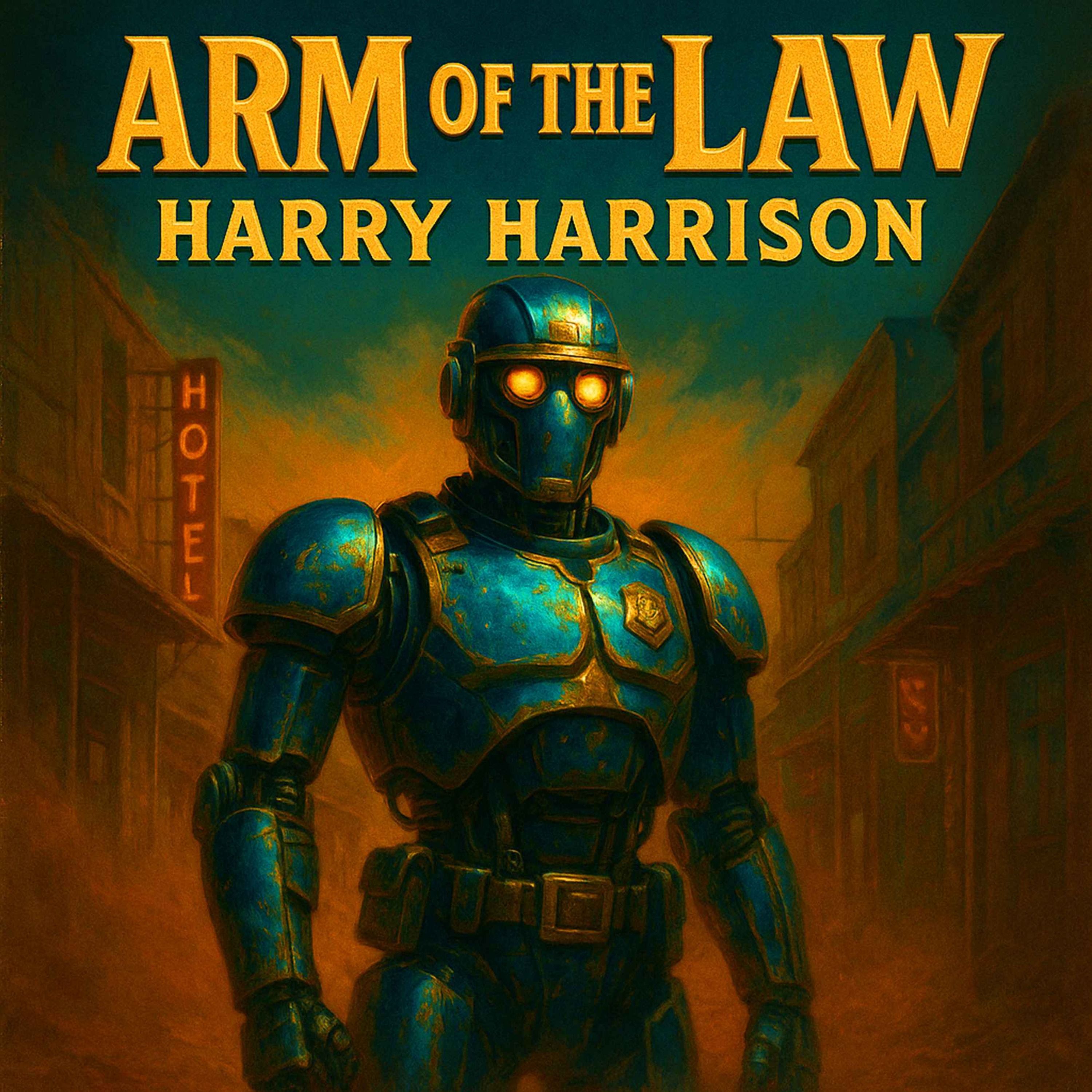 Arm of the Law by Harry Harrison - Steel and Judgment: A Robot’s Right to Rule episode artwork