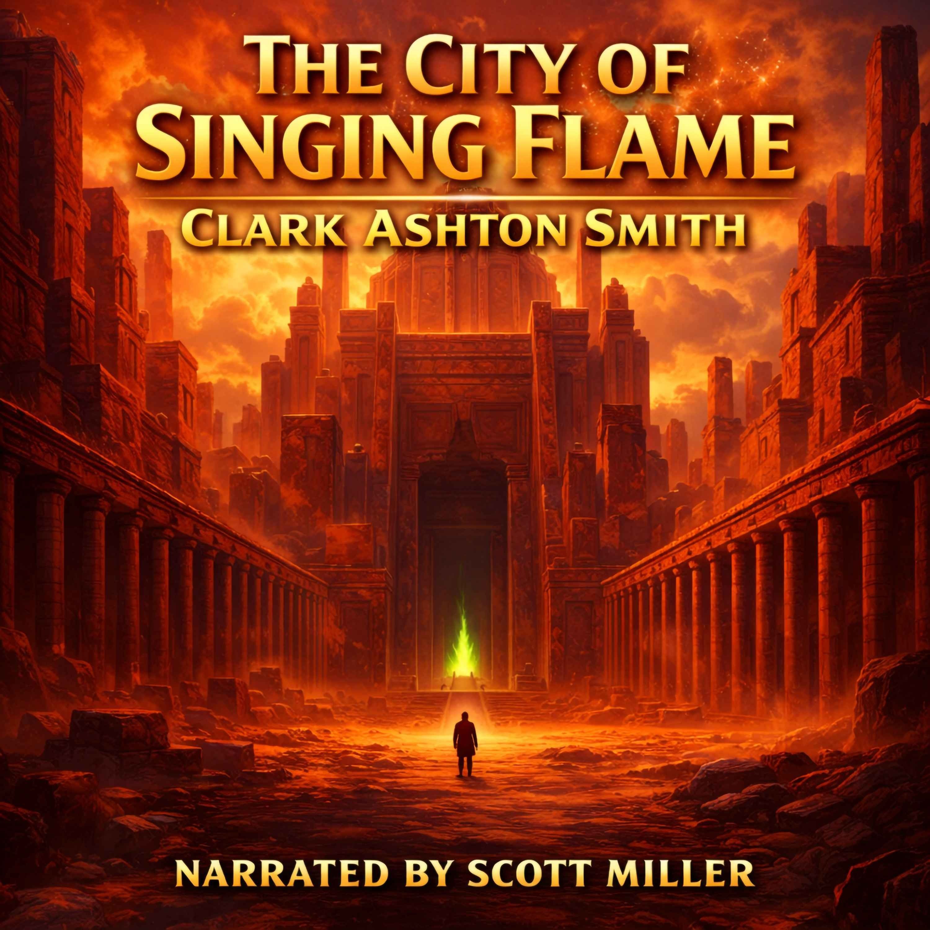 The City of Singing Flame by Clark Ashton Smith episode artwork