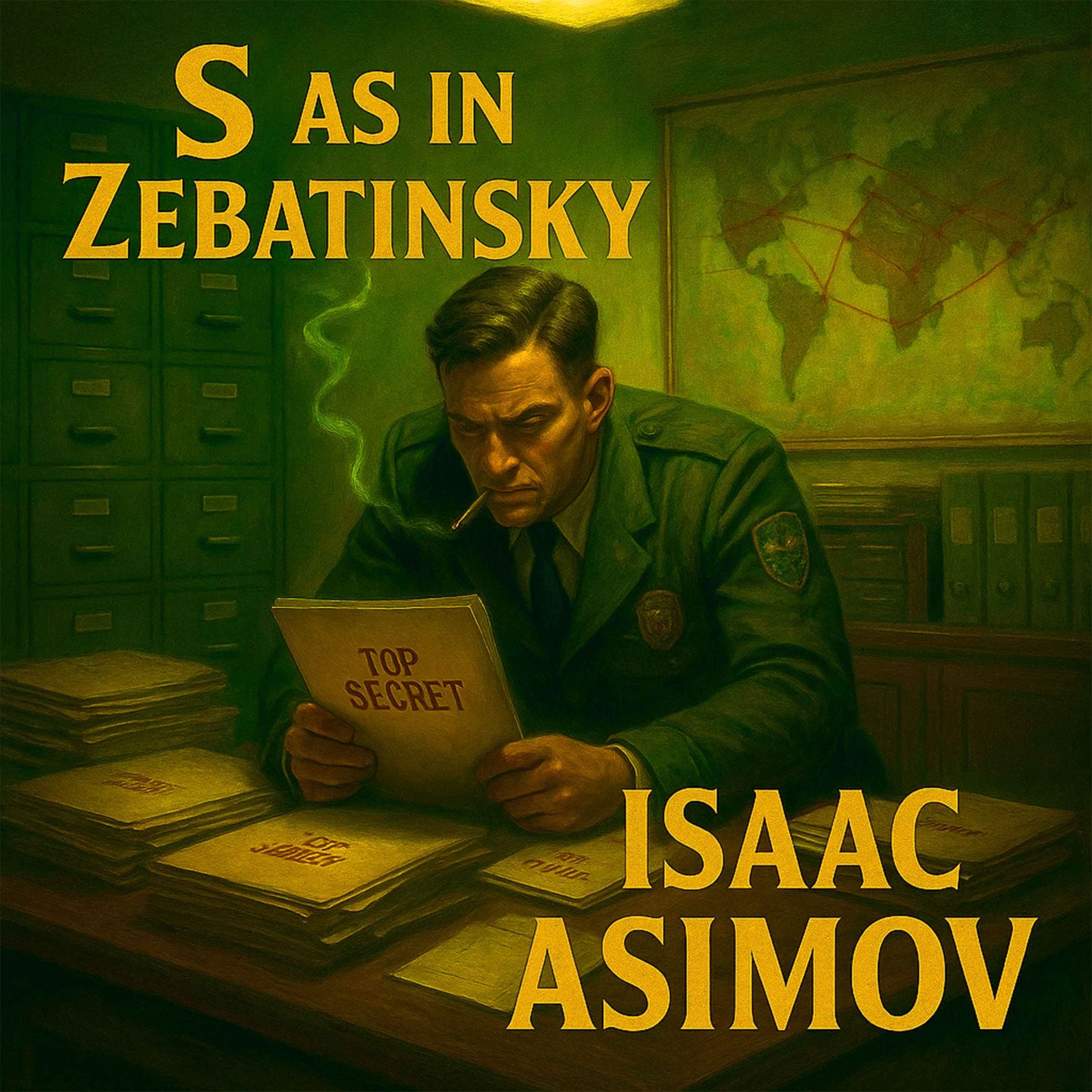 S as in Zebatinsky by Isaac Asimov episode artwork