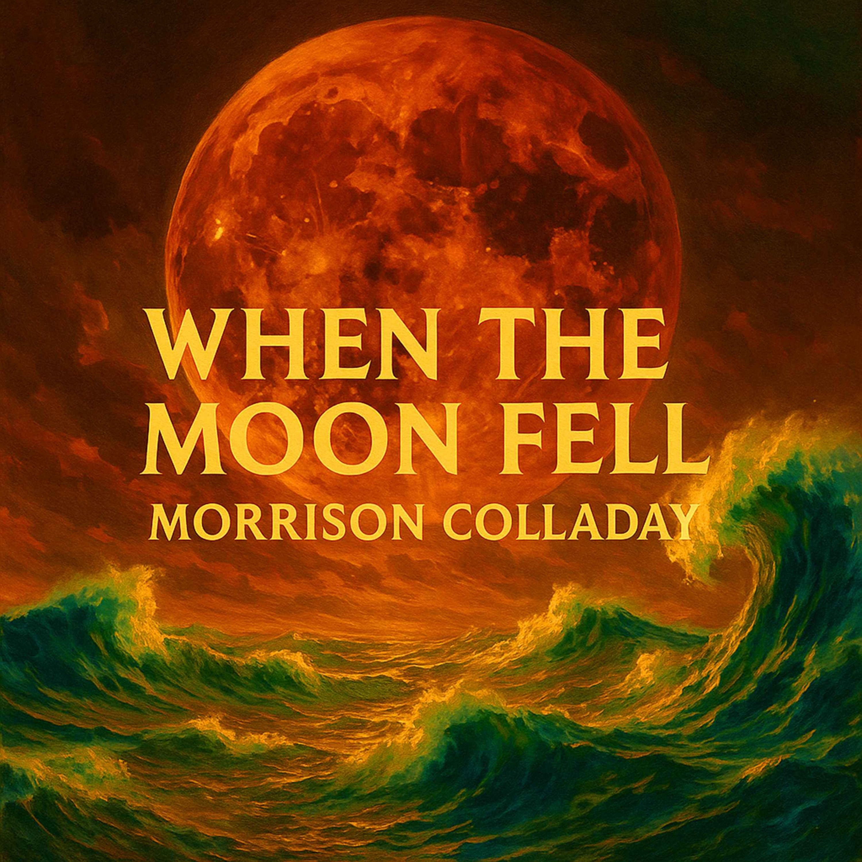 When the Moon Fell by Morrison Colladay- Apocalyptic Science Fiction Short Story episode artwork