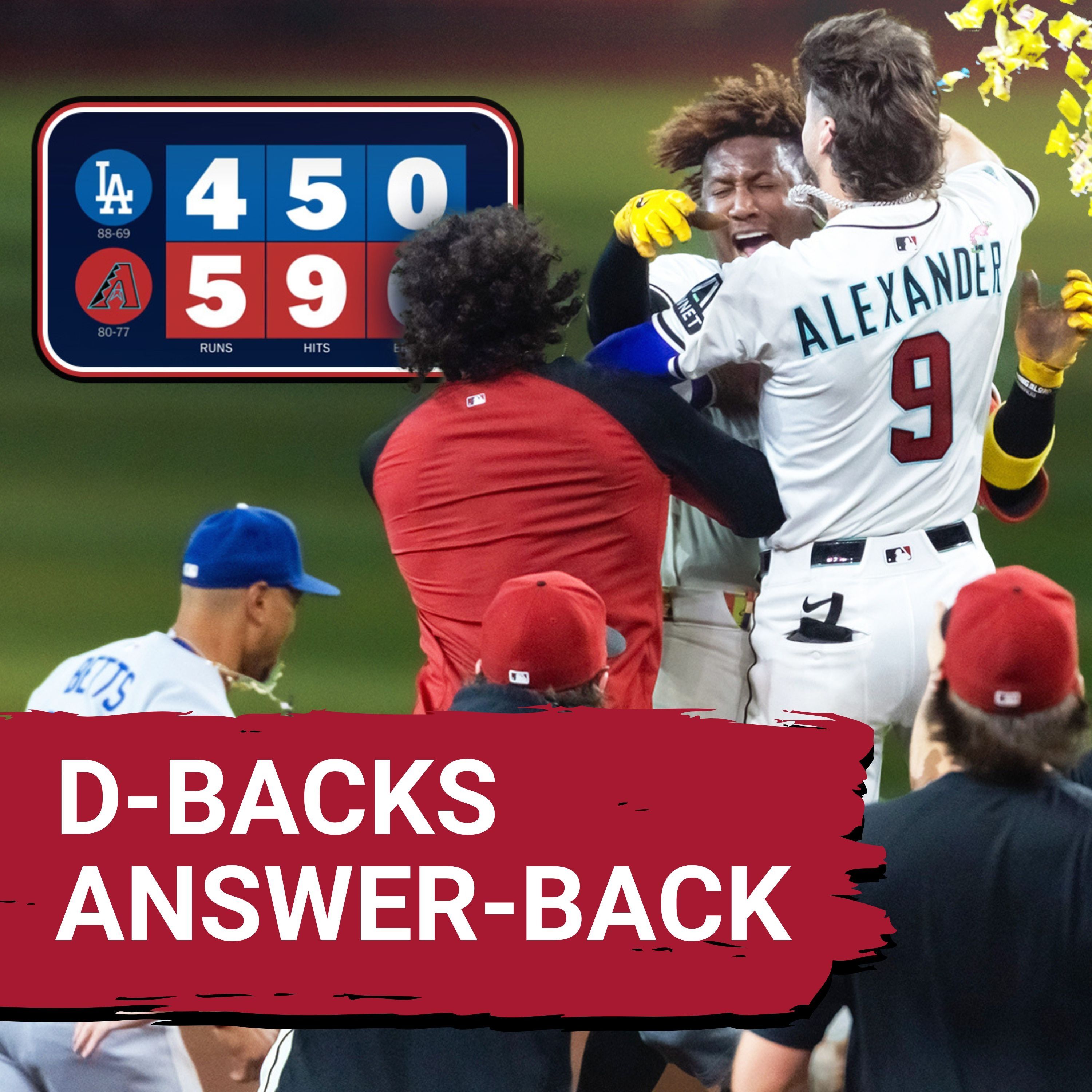 WALK OFF! Diamondbacks Come Back to Win and Move Closer to Wild Card Spot