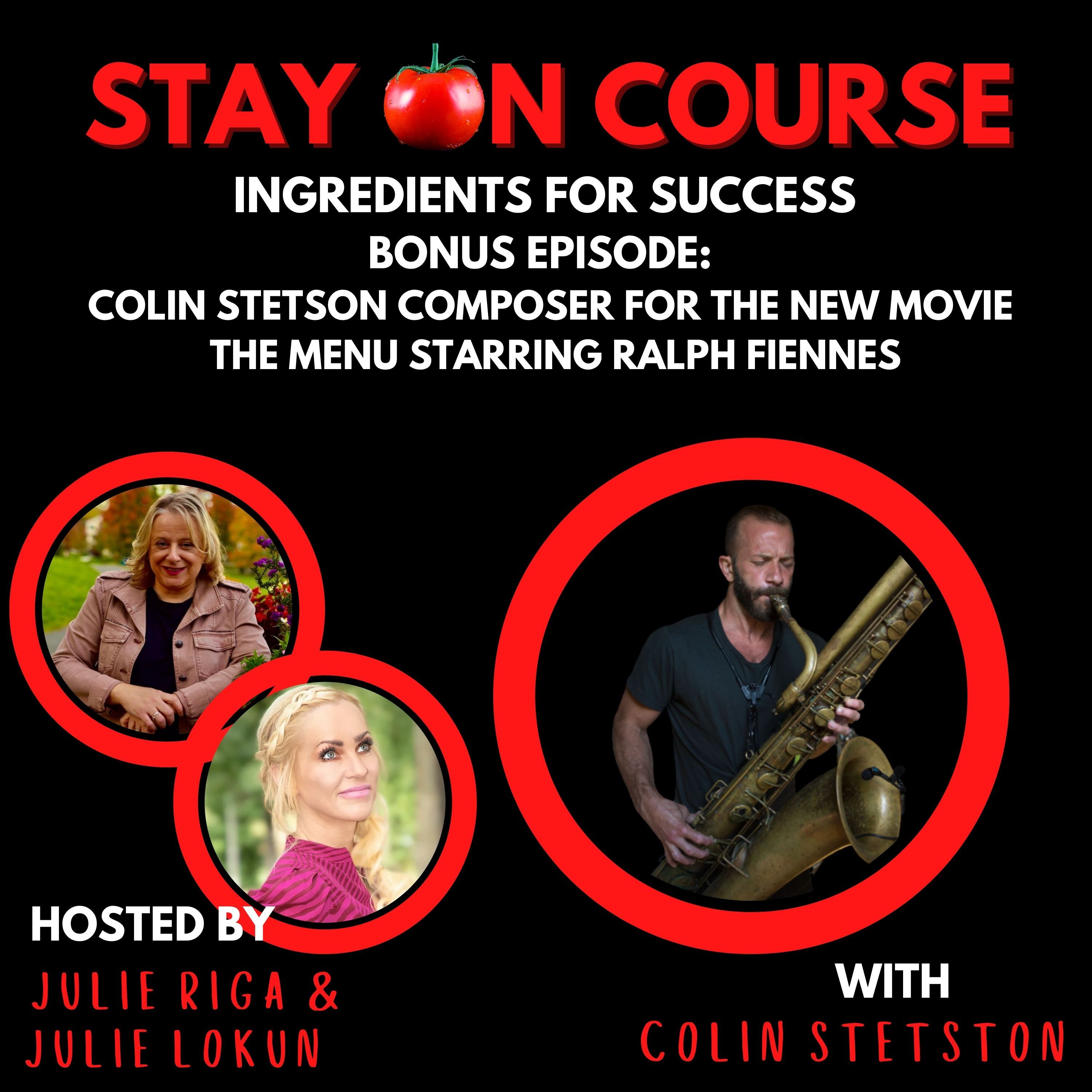 Meet the Composer Colin Stetson of the new movie "The Menu", starring Ralph Fiennes