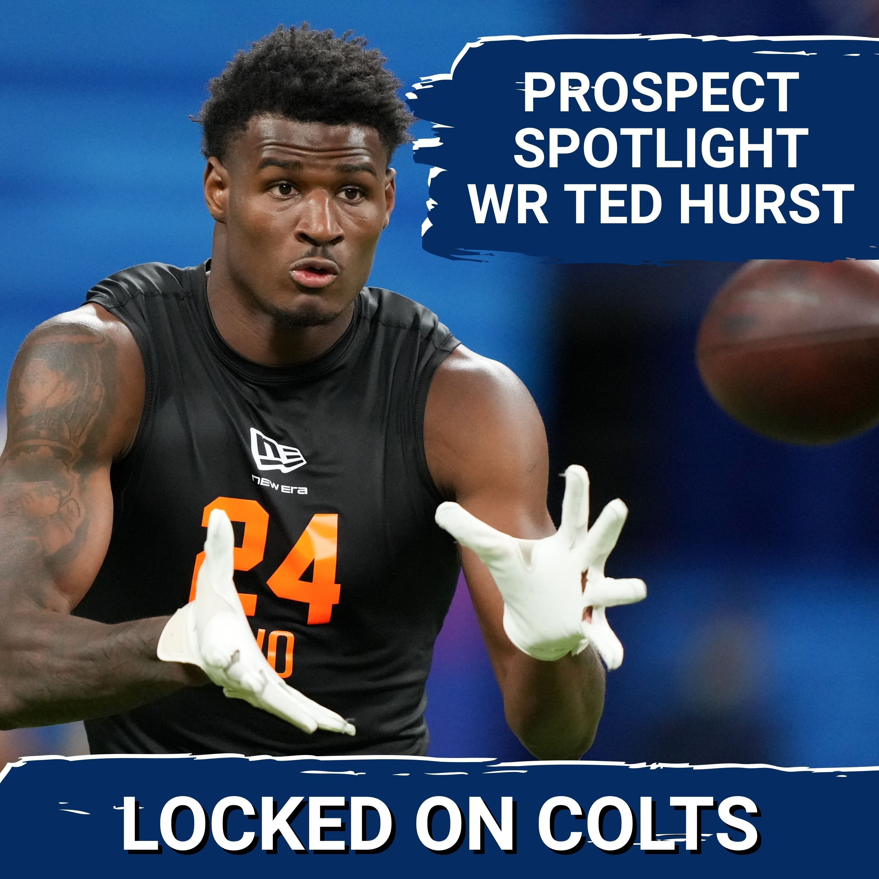 PROSPECT SPOTLIGHT: Ted Hurst Could Help Indianapolis Colts Replace Michael Pittman Jr., AD Mitchell