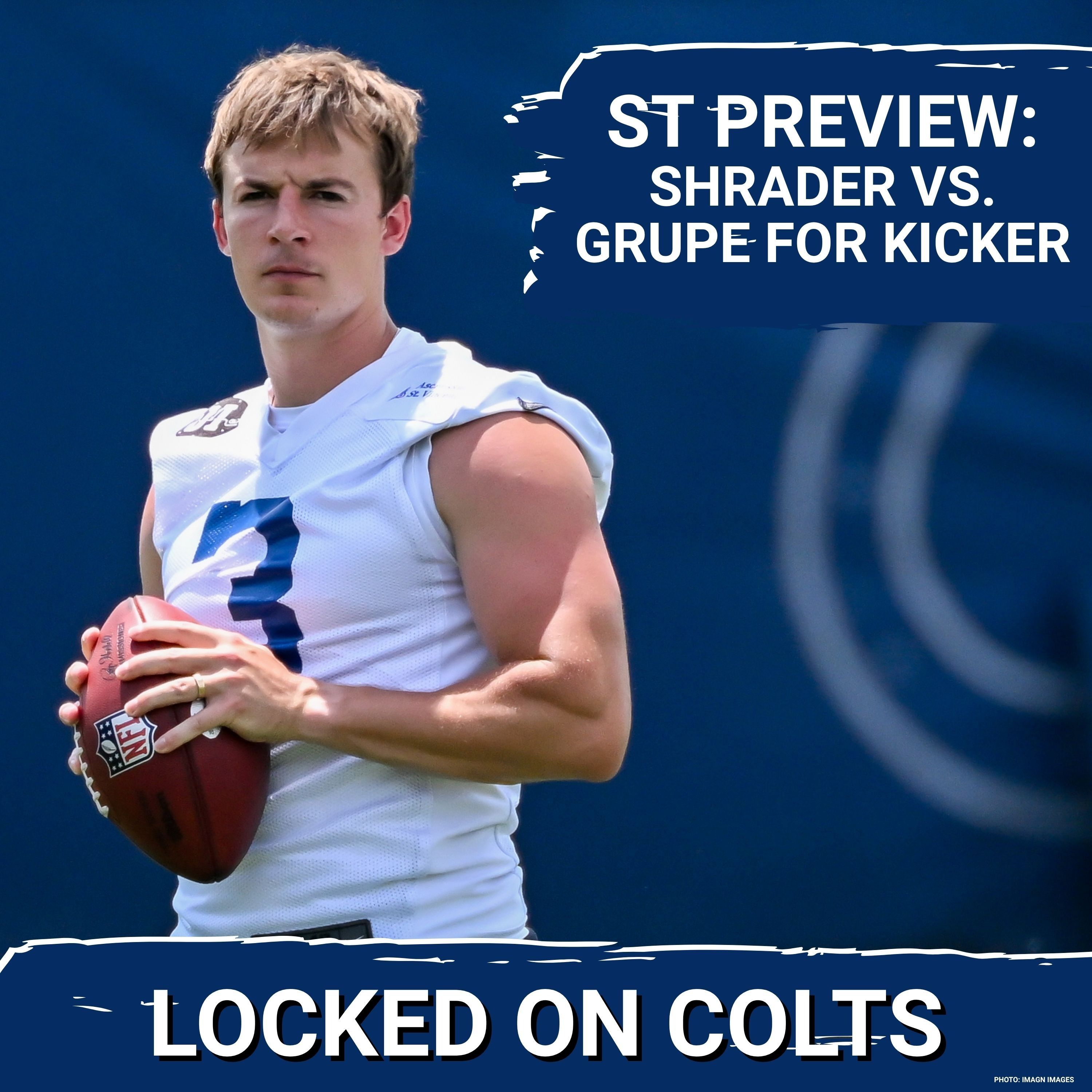 POSITION PREVIEW: Spencer Shrader vs. Blake Grupe An UNDERRATED Indianapolis Colts Battle