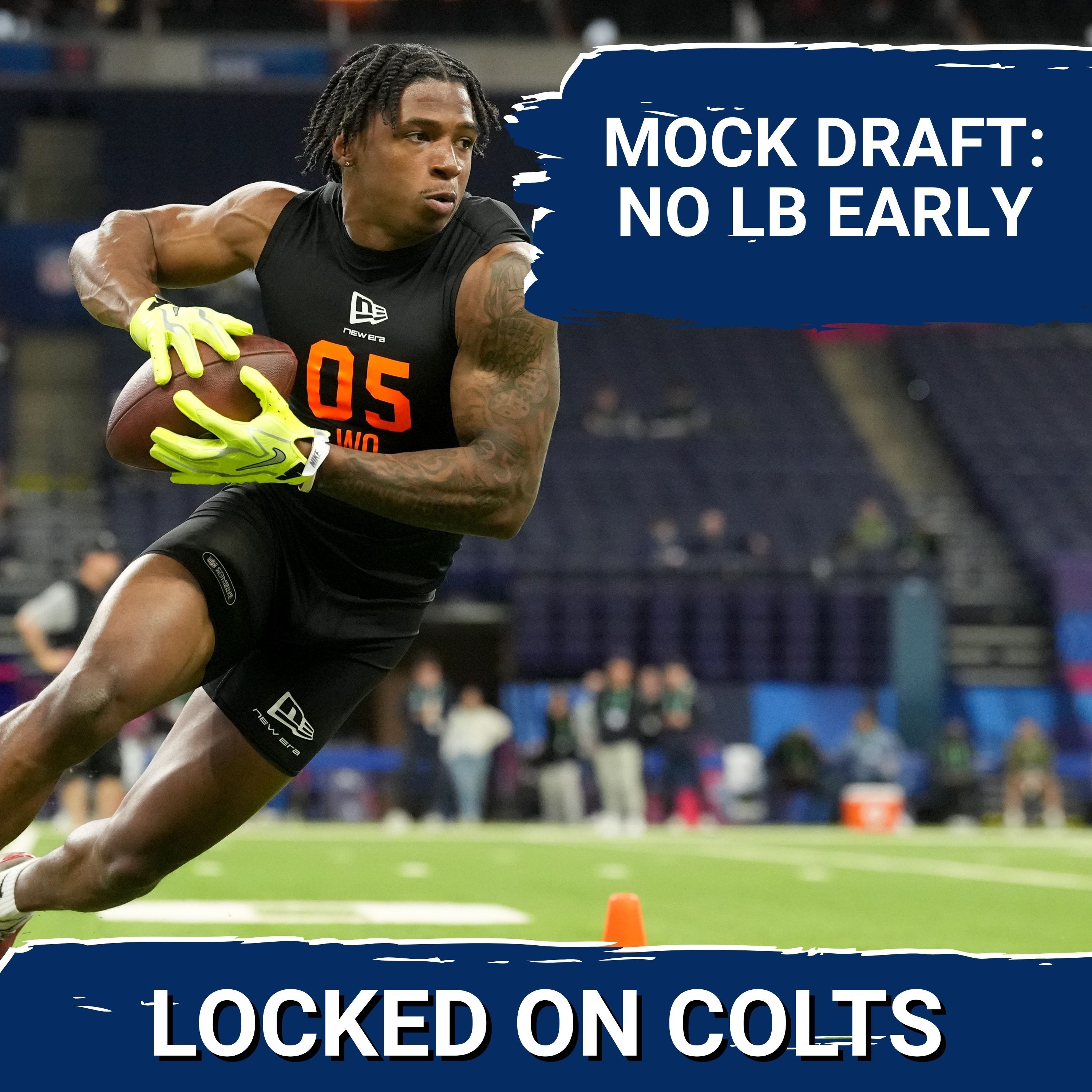 MOCK DRAFT: How Do Indianapolis Colts Adjust with No Linebackers Allowed Early?