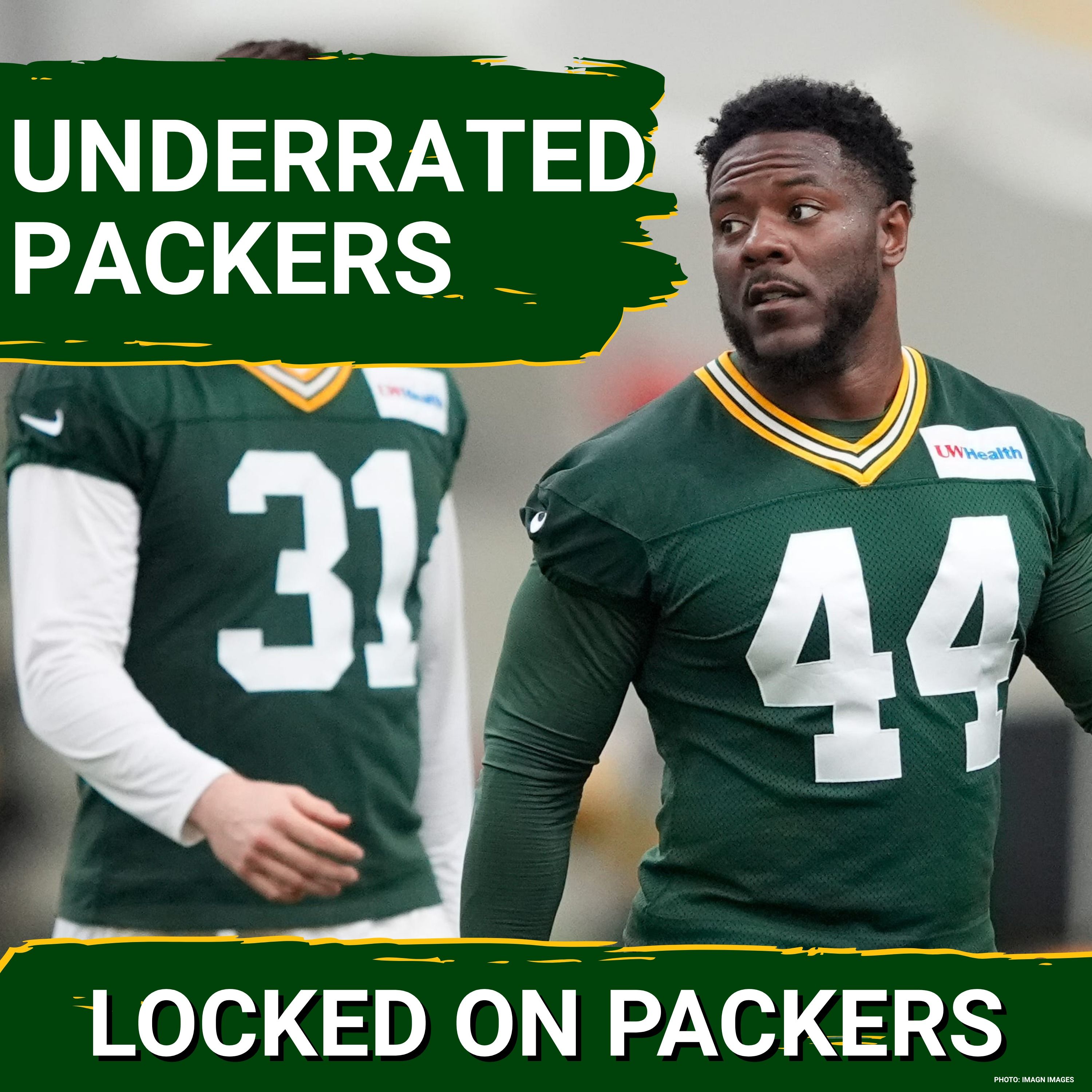UNDERRATED: Who are the Packers players no one's talking about who could be HUGE for Green Bay? episode artwork