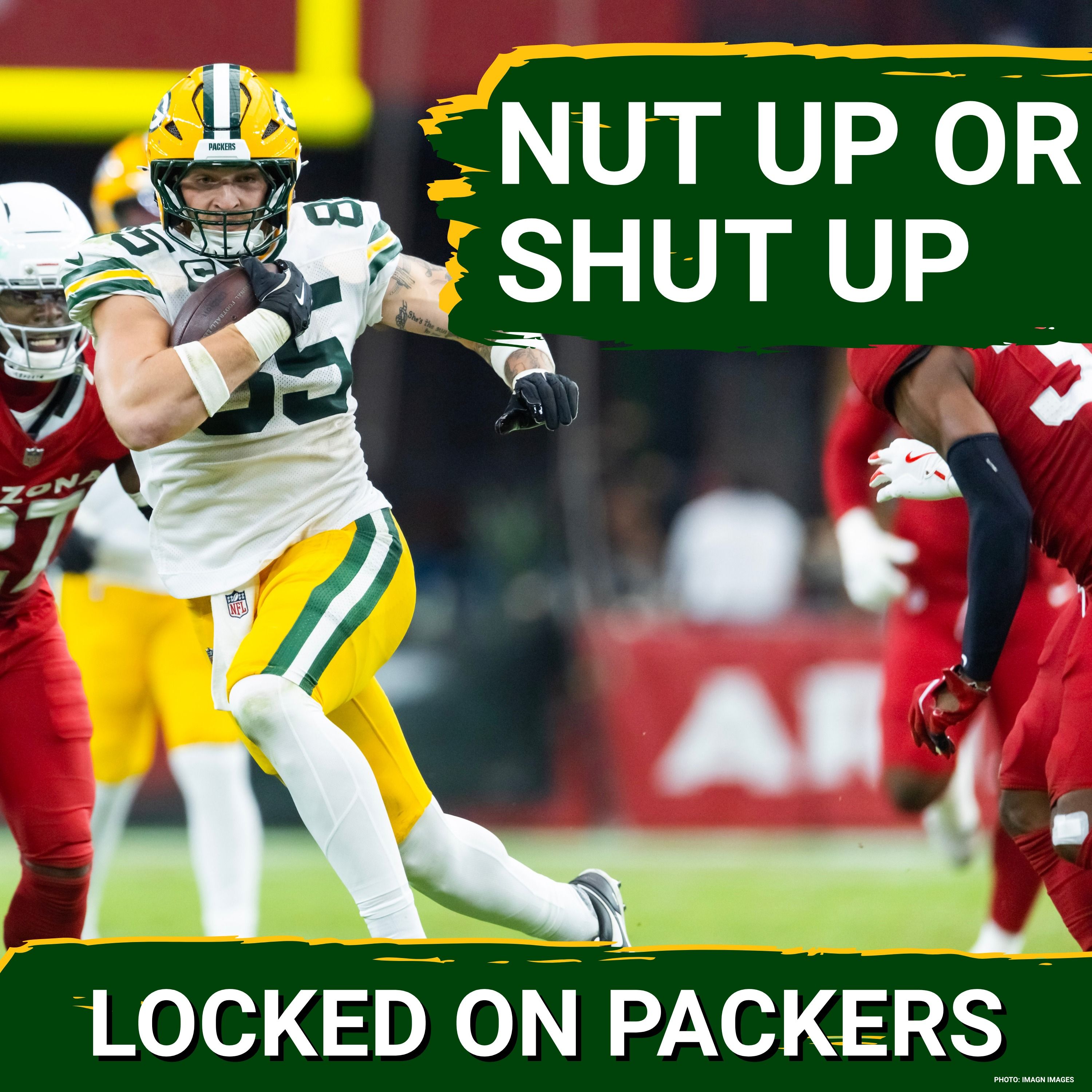 HE'S BACK: Tucker Kraft says he'll be full-send in Week 1 for the Green Bay Packers off his torn ACL episode artwork