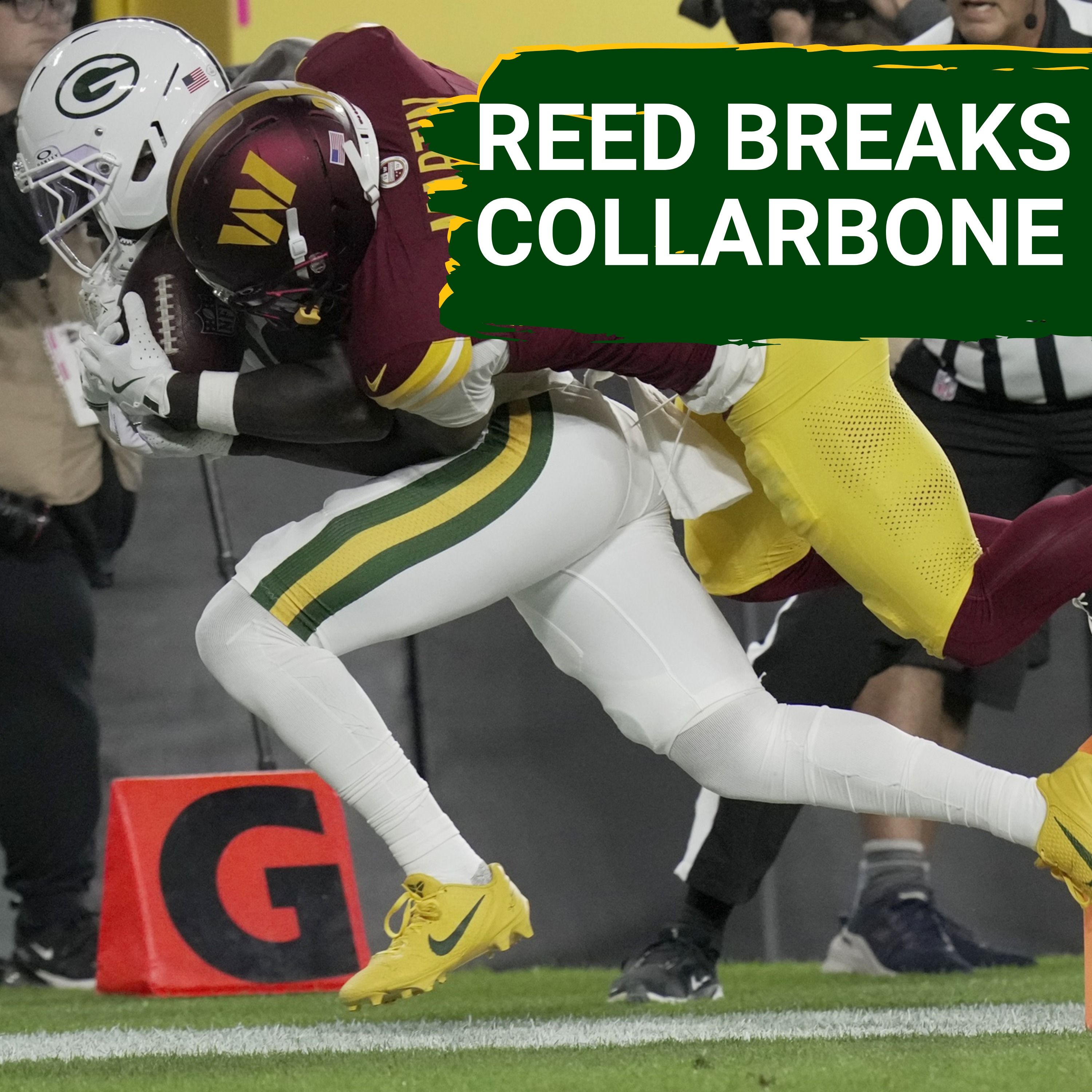 INJURY NEWS: Jayden Reed breaks his collarbone, plus NFL RedZone host Scott Hanson