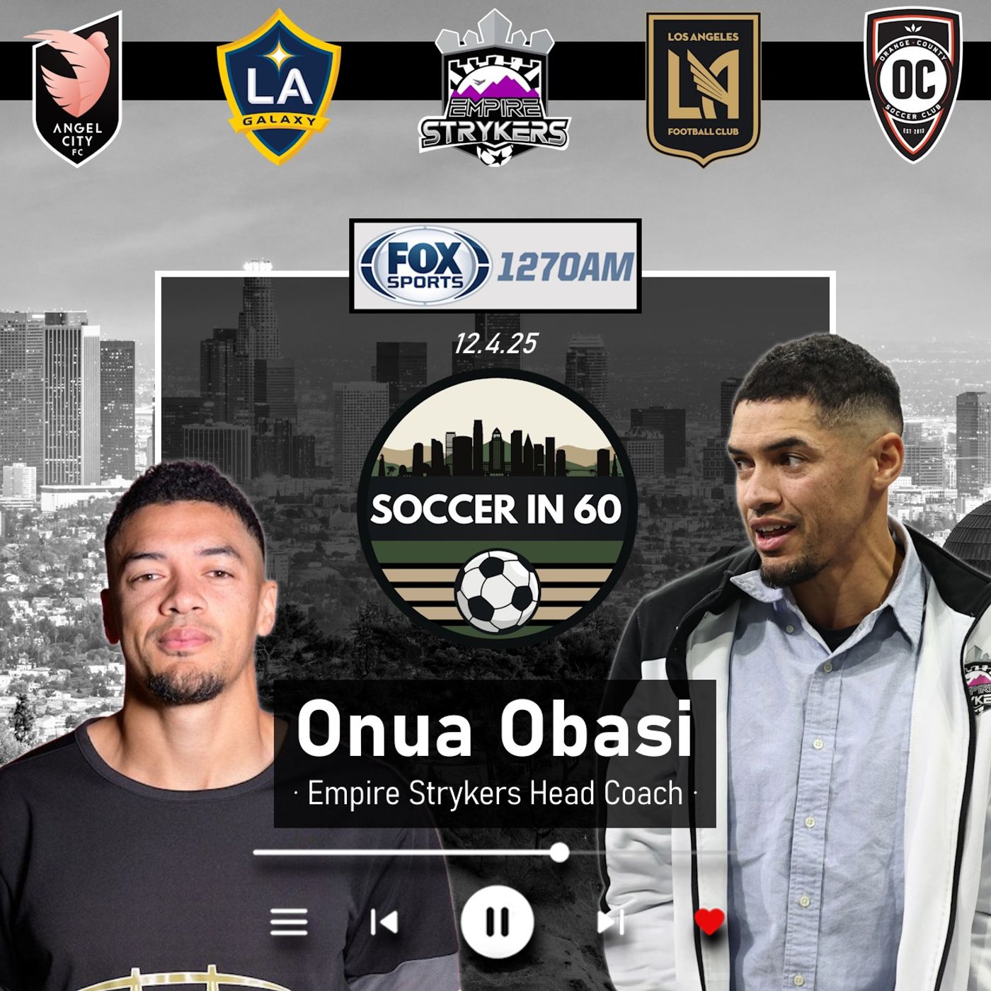 12/4 with MASL Coach of the Year Onua Obasi (Empire Strykers)