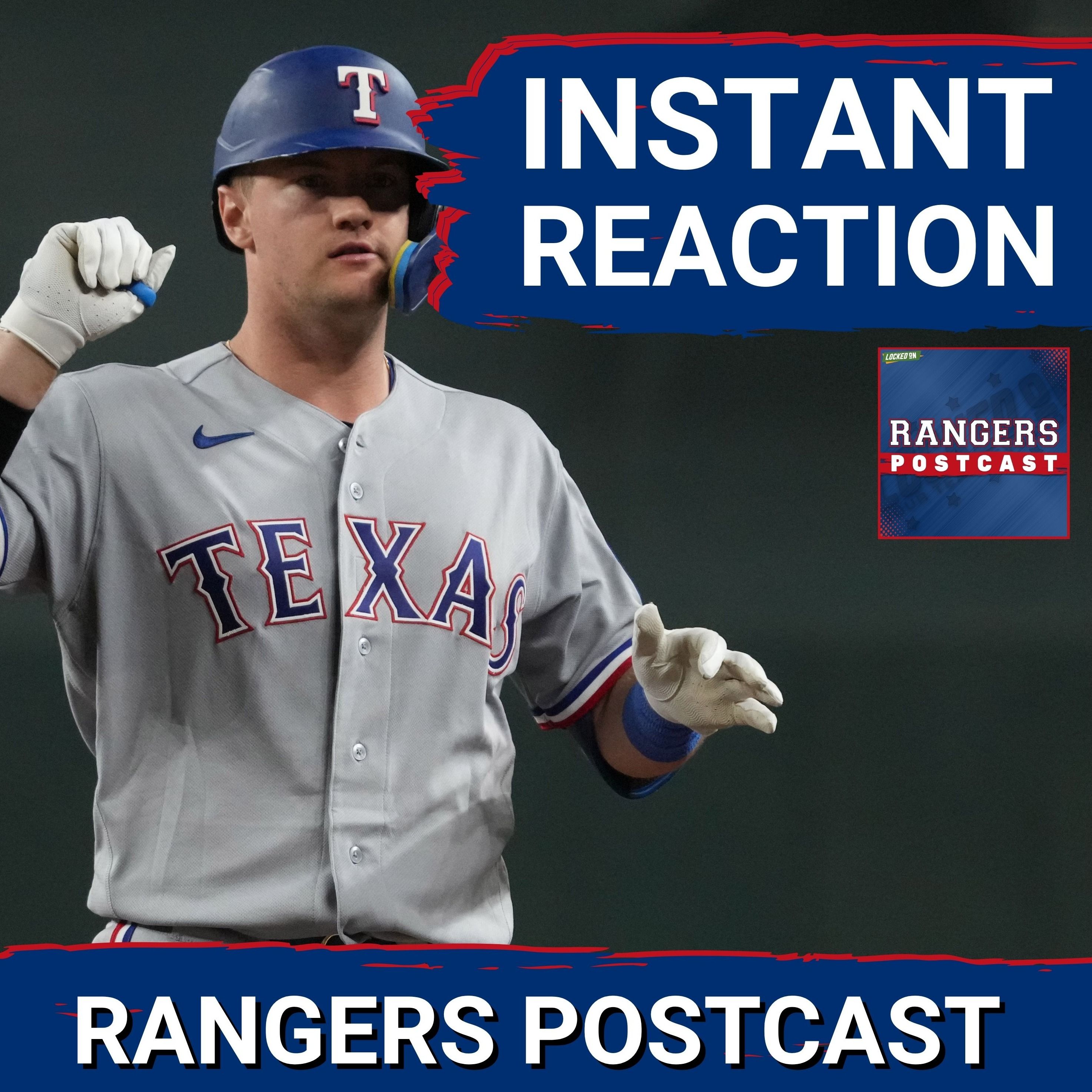 RANGERS POSTCAST: The Rangers are NOT DEAD YET after a critical win on the road at Arizona. episode artwork