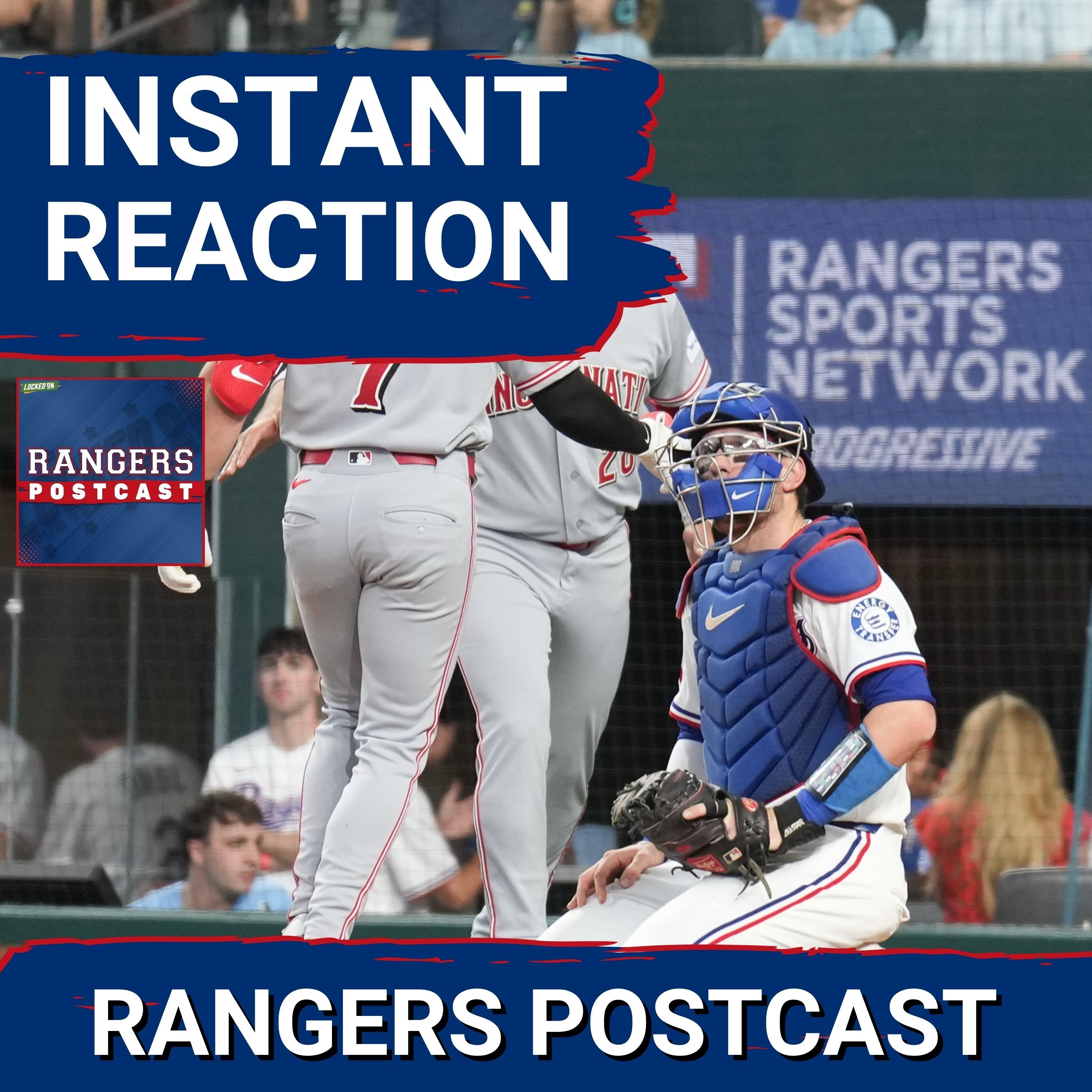 RANGERS POSTCAST: The Rangers LOST their home opener to the Reds.