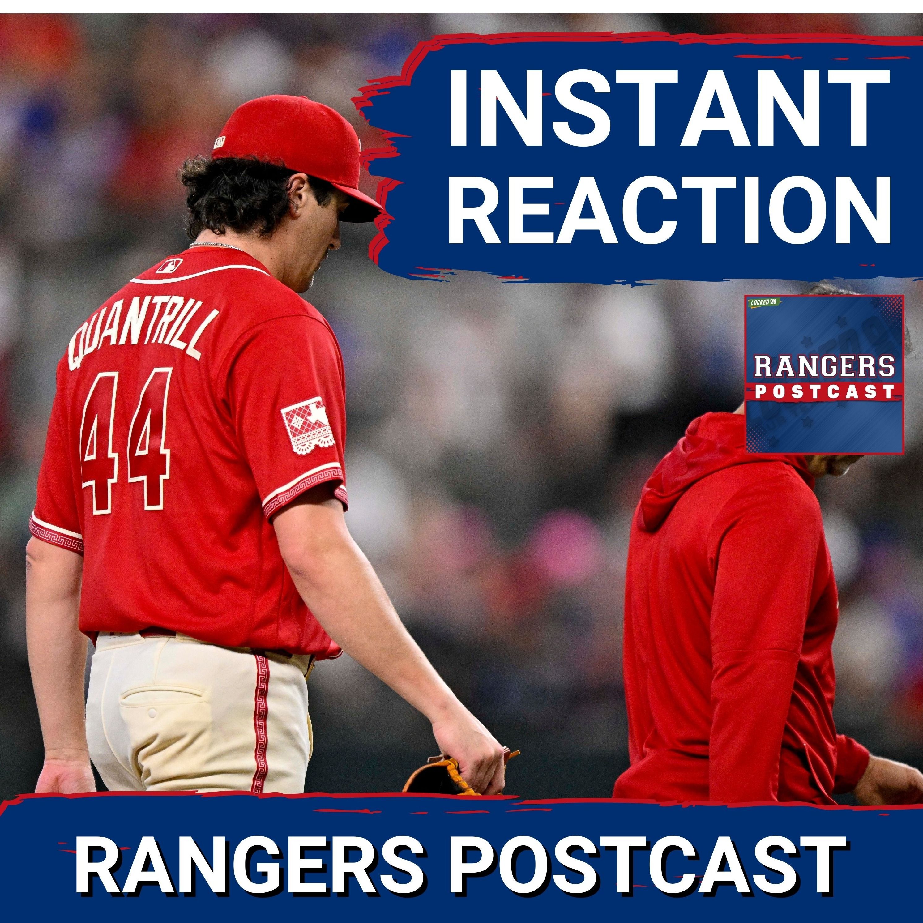 RANGERS POSTCAST: The Rangers are ALONE in 1st place after beating the Blue Jays & passing Houston. episode artwork