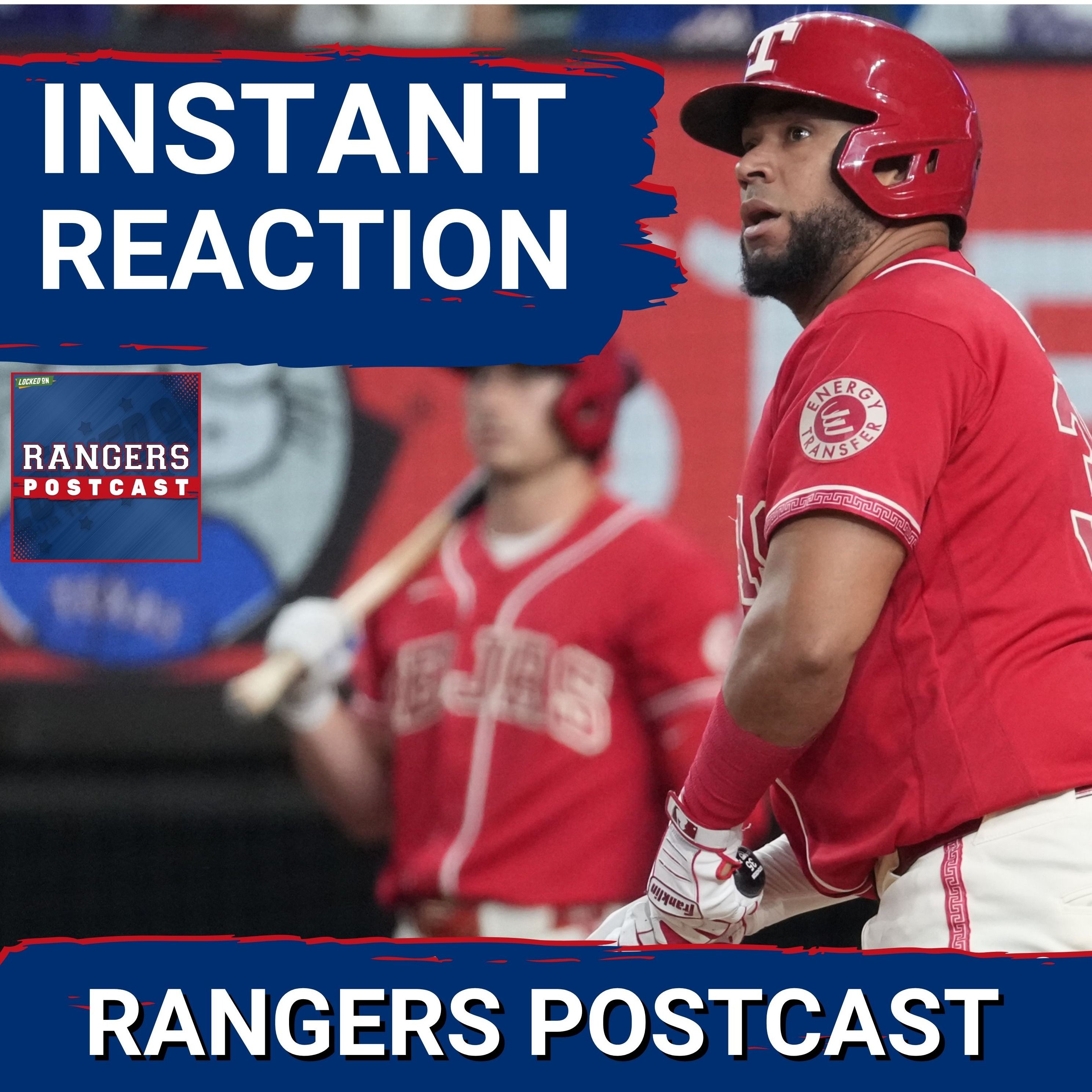 RANGERS POSTCAST: The Rangers rallied, but still suffered a CRITICAL loss to the Rays. episode artwork