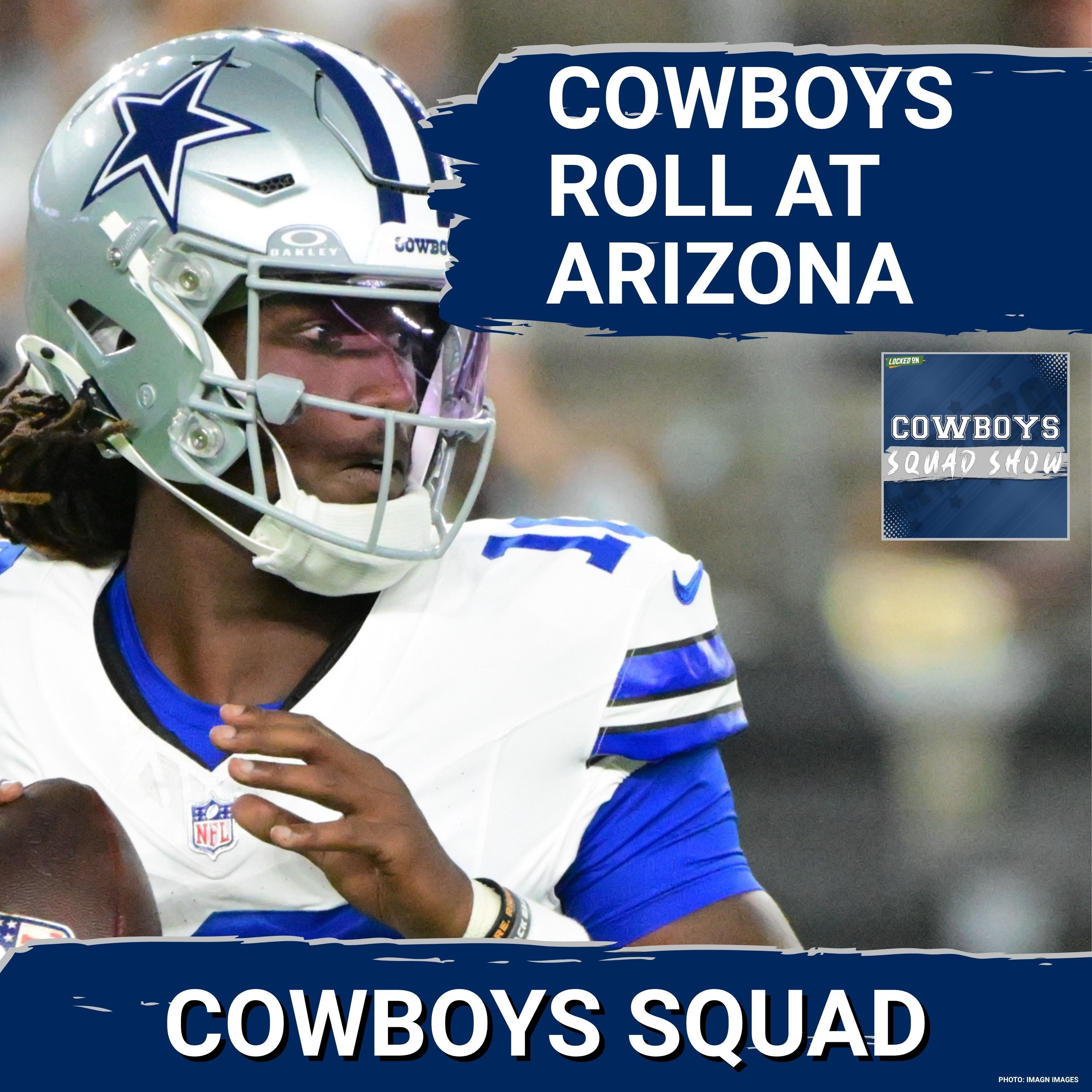 COWBYS SQUAD SHOW: *LIVE* Post-Game reaction after the Cowboys cruised past the Cardinals.