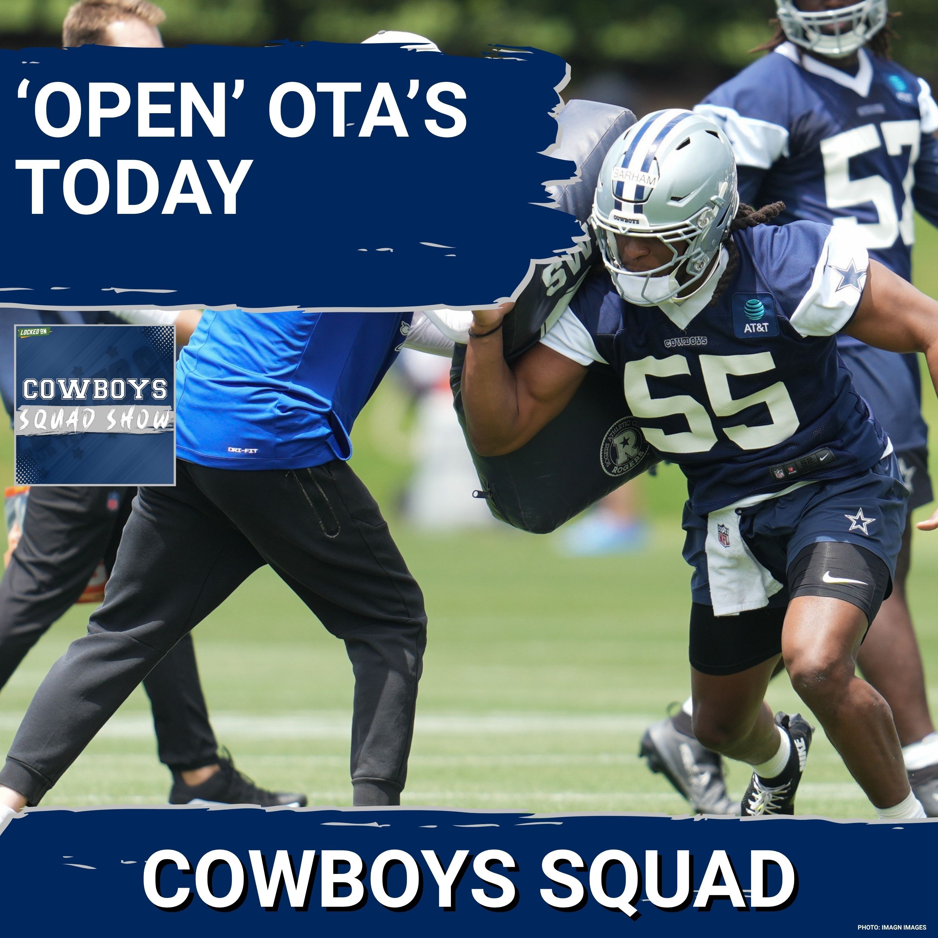 COWBOYS SQAD SHOW: OTA'S are underway for the Cowboys, with the first 'open' session for the media. episode artwork