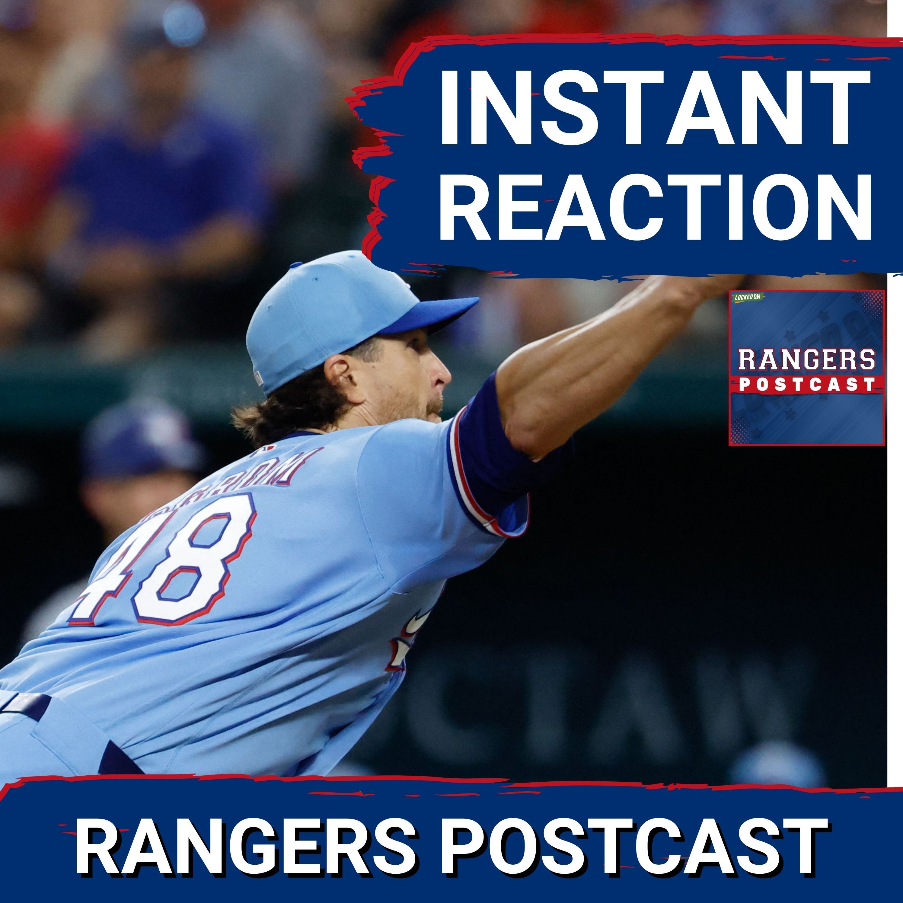 RANGERS POSTCAST: The Rangers DROPPED the finale to the Blue Jays, but still lead the A.L. West. episode artwork