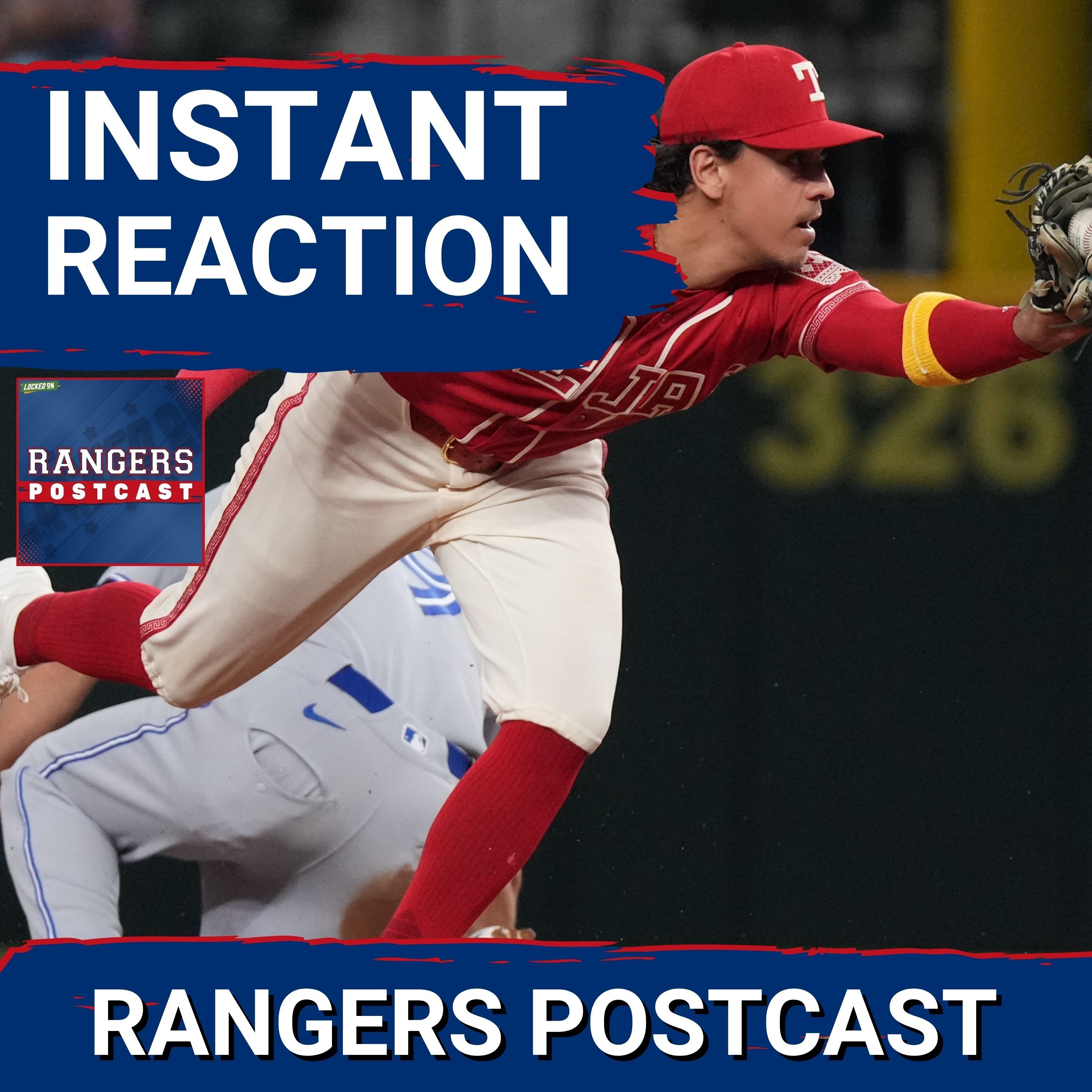 RANGERS POSTCAST: The Rangers BOUNCED BACK with a big win over the  Blue Jays to move back into 1st. episode artwork