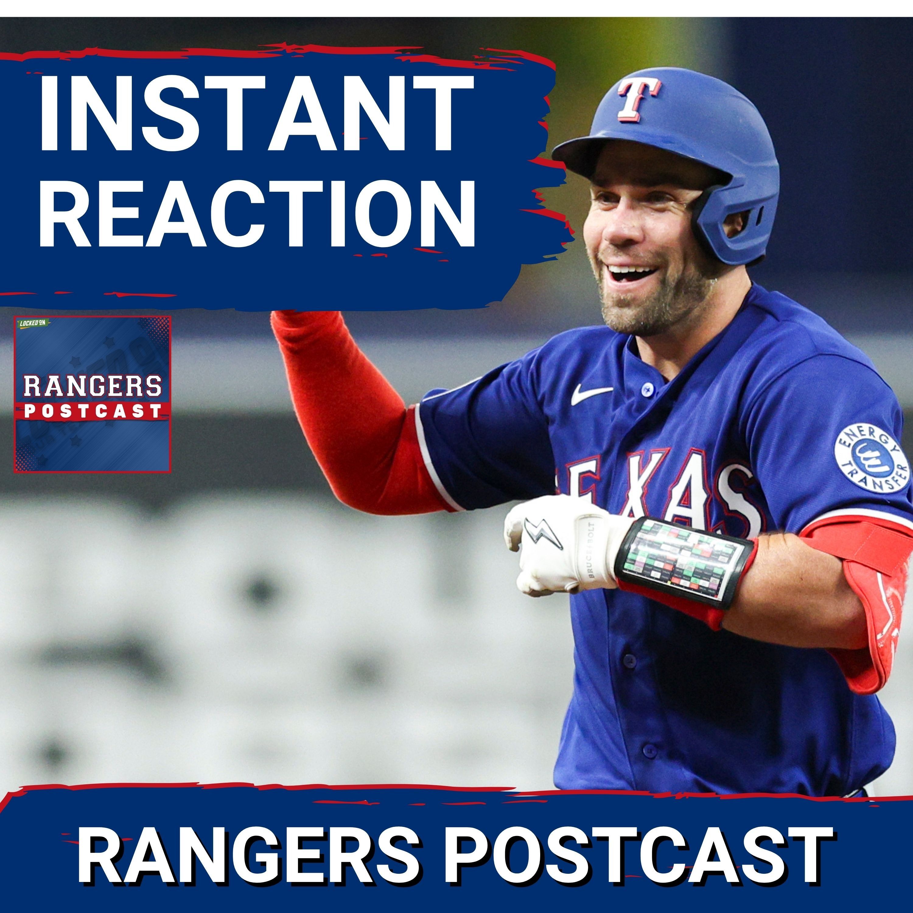 RANGERS POSTCAST: The Rangers take GAME ONE from the Rays in the opener of their 3-game showdown.