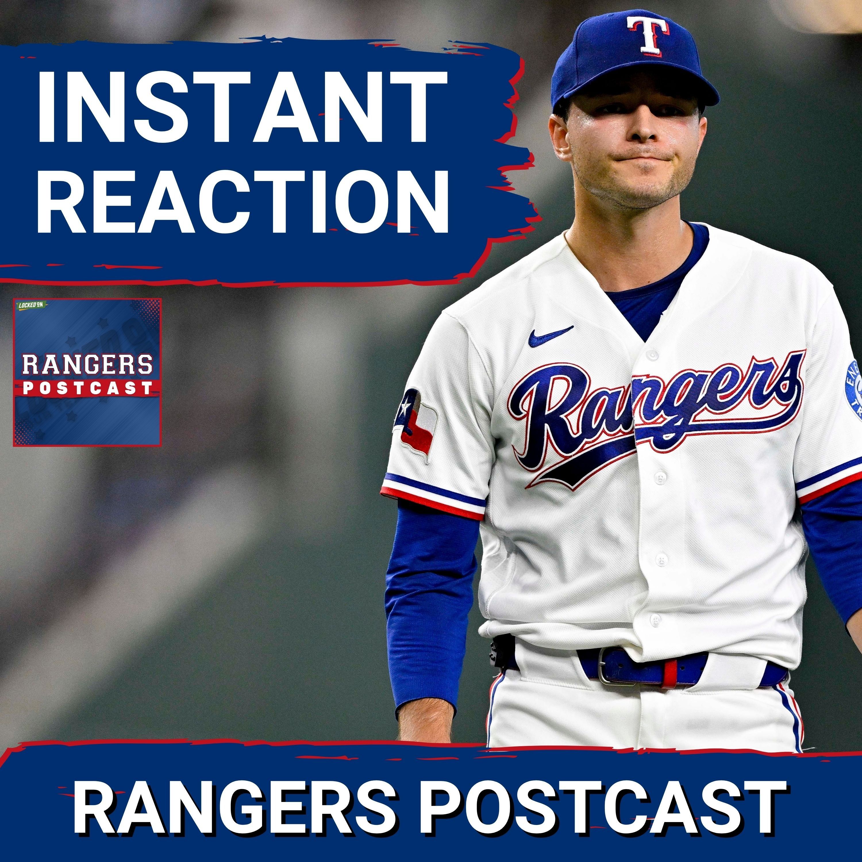 RANGERS POSTCAST: The Rangers were SWEPT at home by the Minnesota Twins.