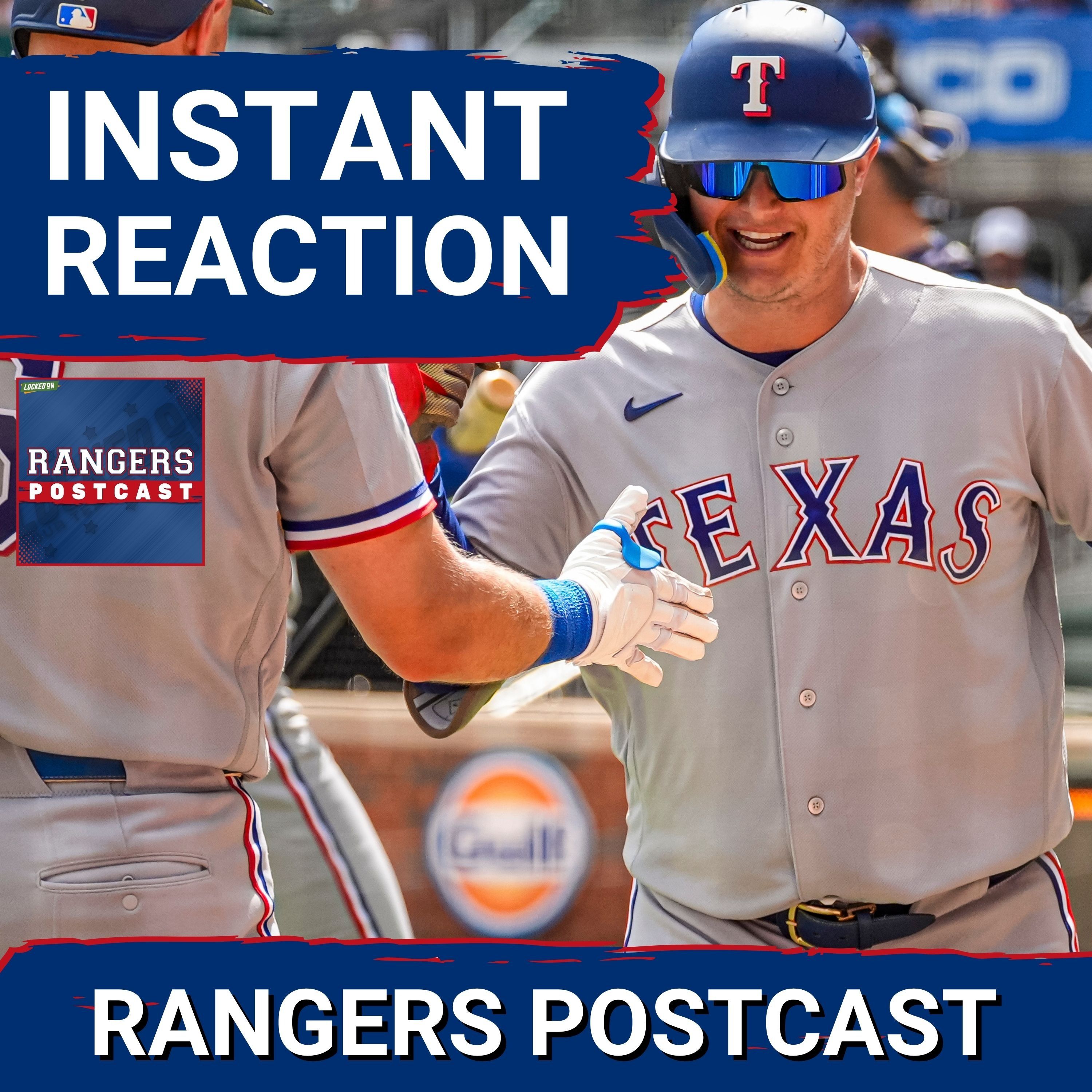RANGERS POSTCAST: The Rangers RESPONDED  with a bounce-back win over the Braves in Atlanta.