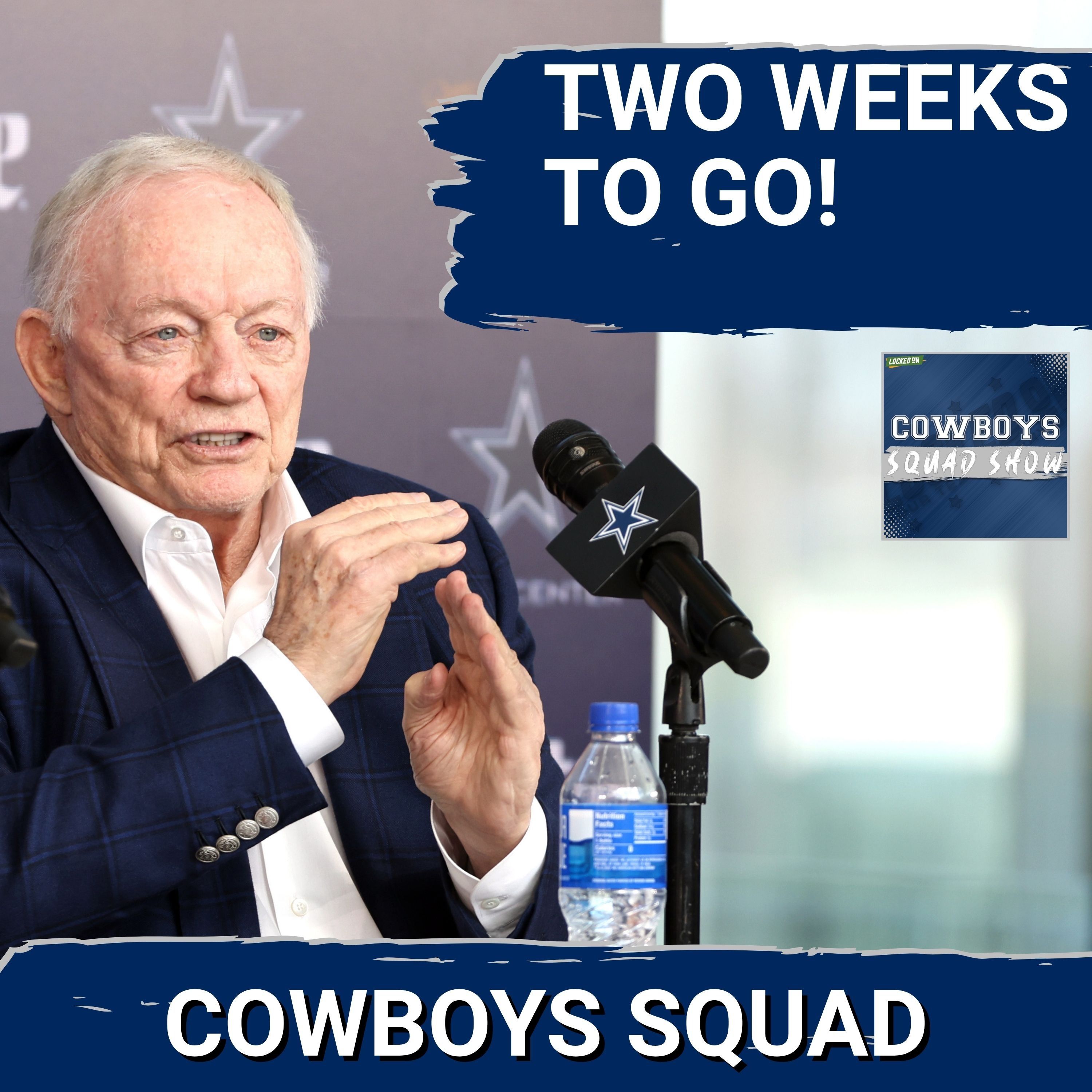 COWBOYS SQUAD SHOW: The very latest on the Cowboys countdown, with 2 weeks to go until the draft.