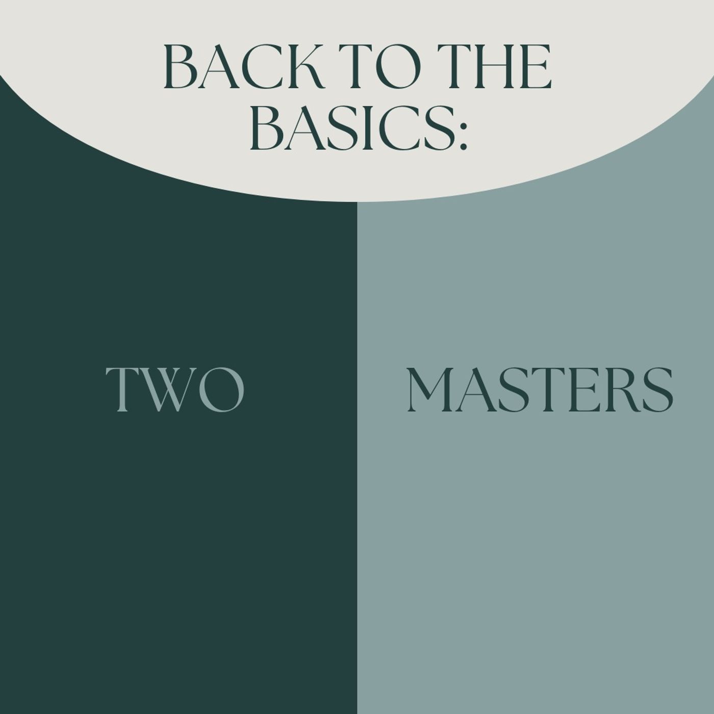 Faith & Finance Minute - Back to Basics: Two Masters