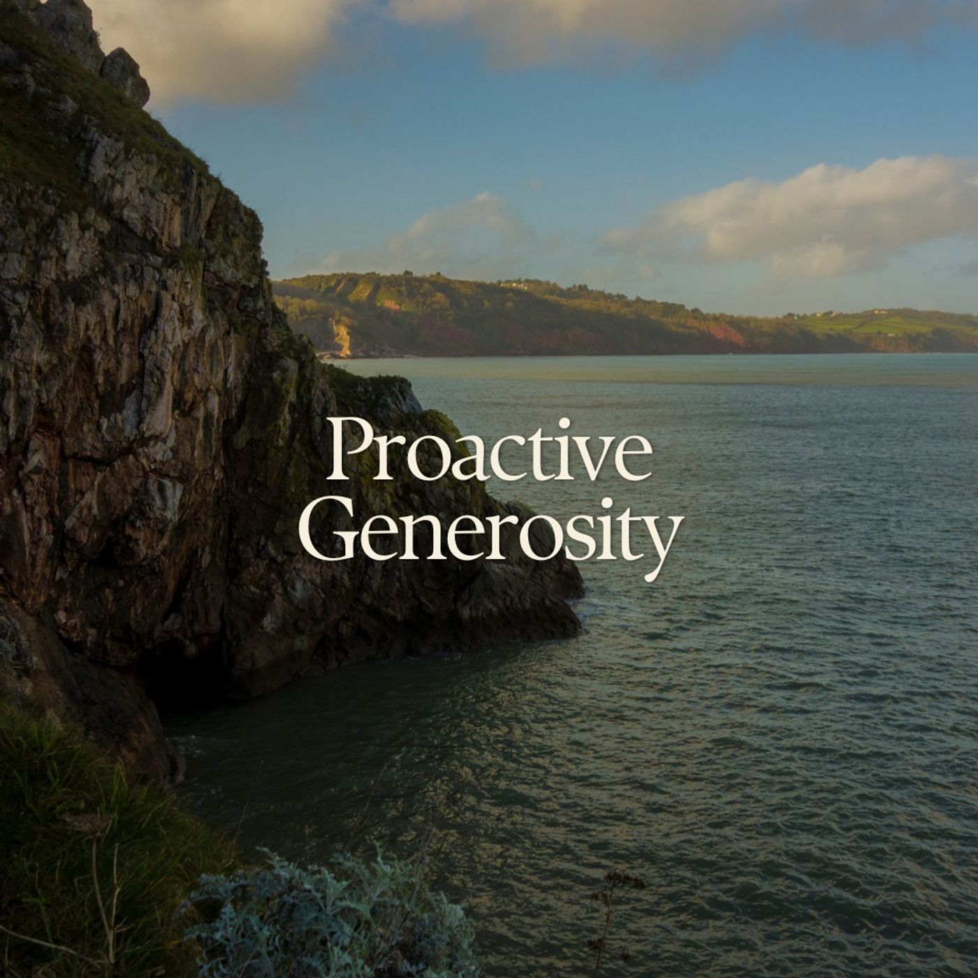 Proactive Generosity — Faith & Finance Minute cover