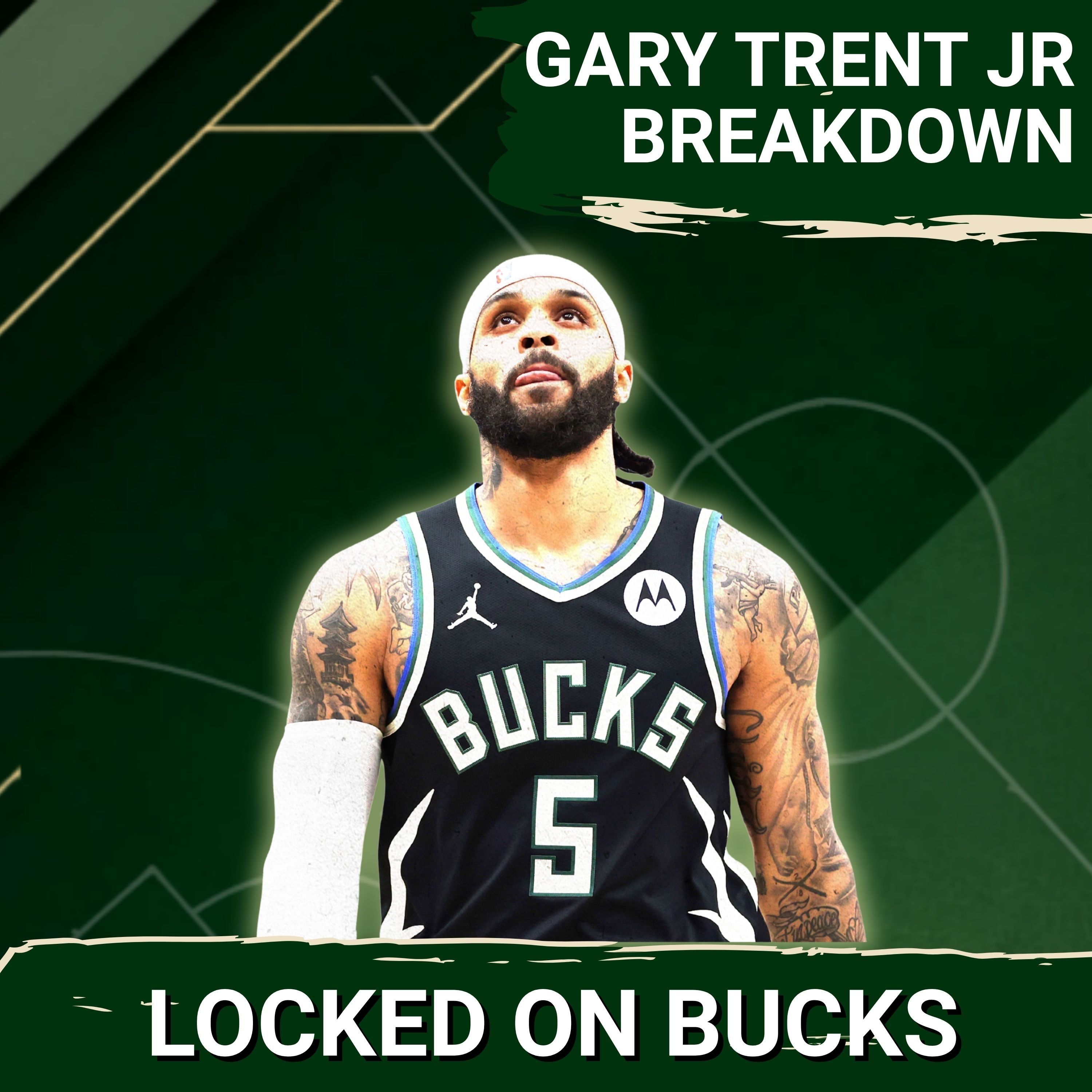 The $64M MAN: Can Gary Trent Jr. BOUNCE BACK and Deliver for Milwaukee Bucks' Crowded Guard Room? episode artwork