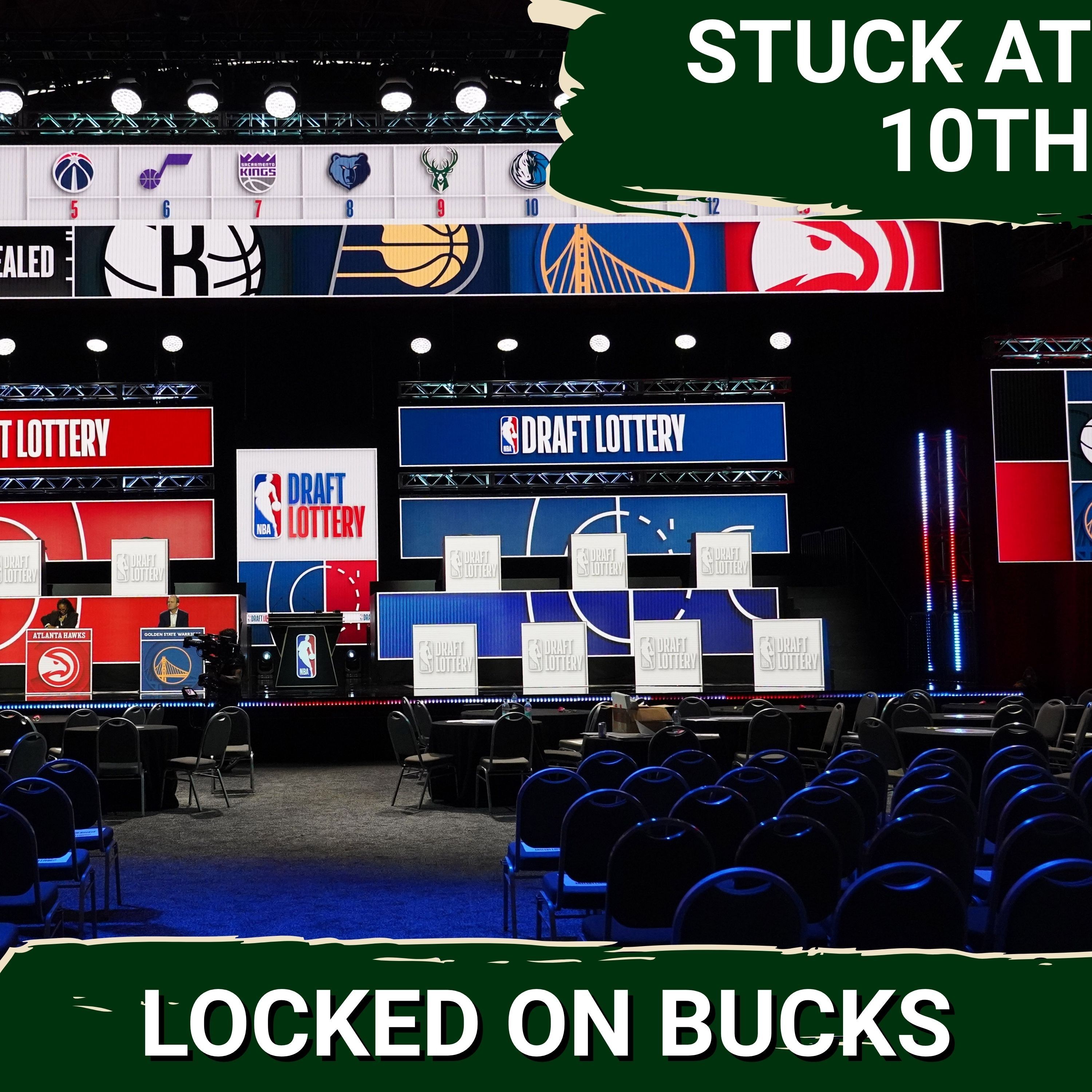Draft Lottery Fallout: Bucks Land 10th Pick While the Giannis Antetokounmpo Trade Talk Intensifies episode artwork