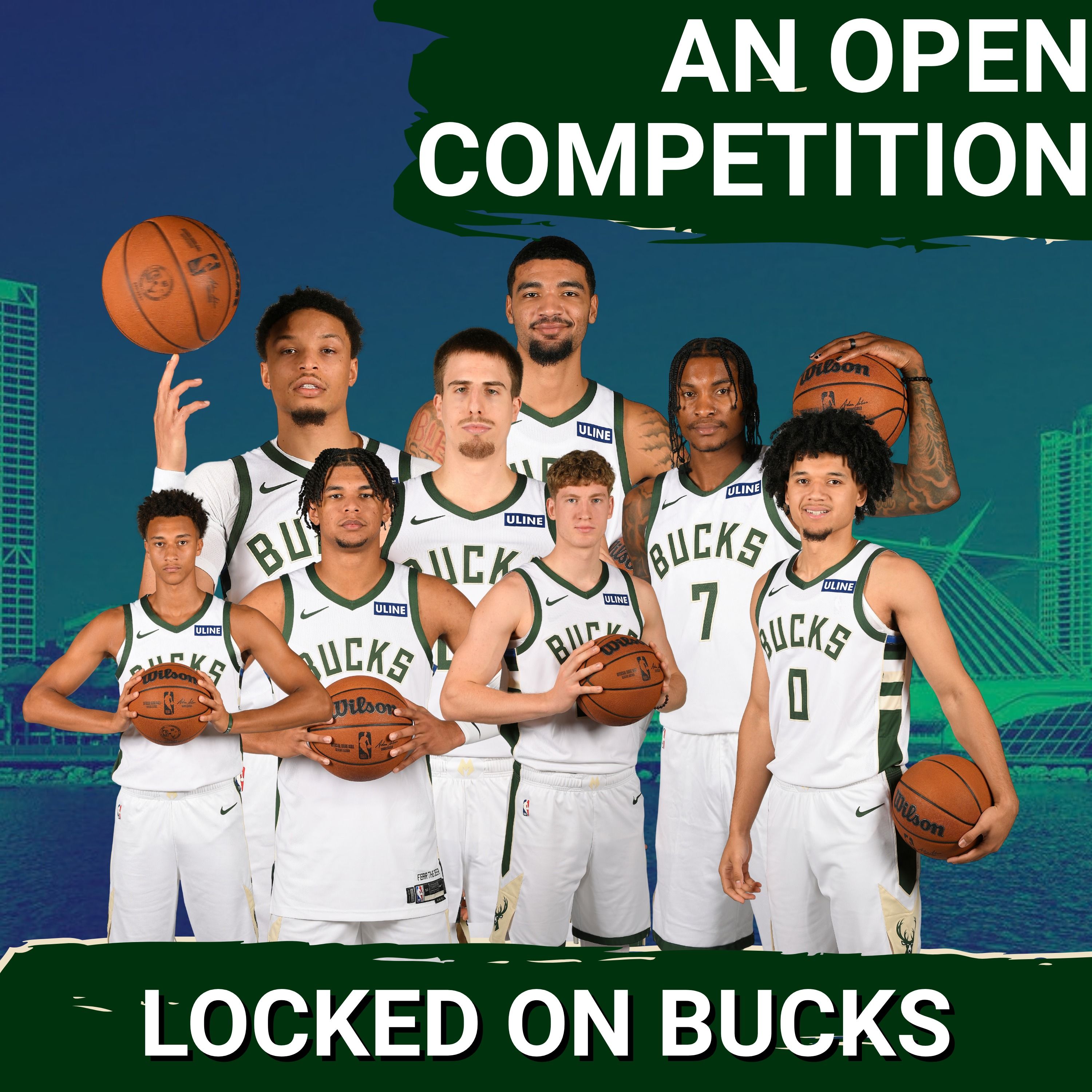 Open Competition, Uncertain Rotations and the Bucks Continue to Hunt for a Big as the Season Approaches episode artwork