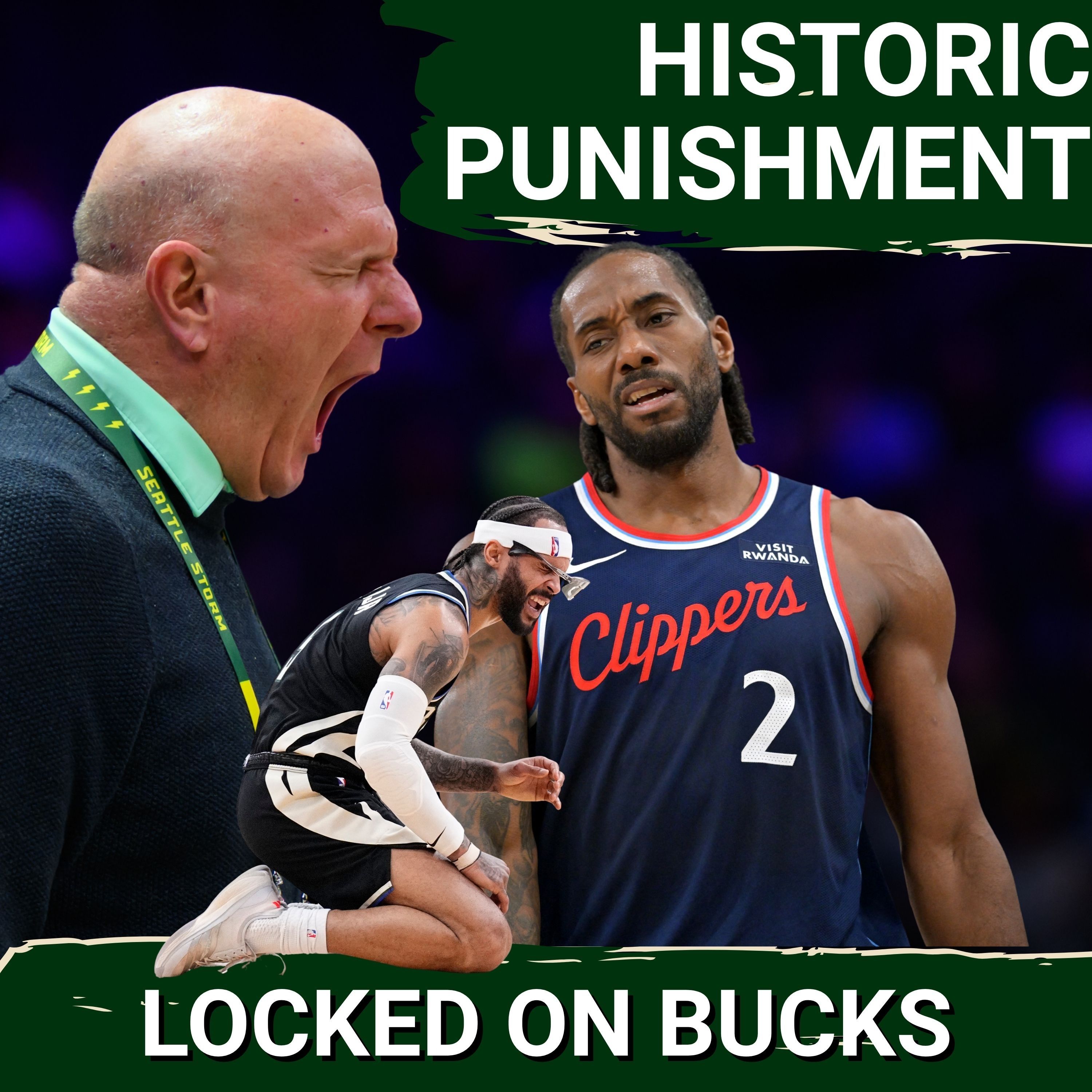 HISTORIC PENALTY: NBA LEVIES Harshest Penalty Ever on Clippers, Kawhi Leonard, Will the Bucks Be Punished? episode artwork