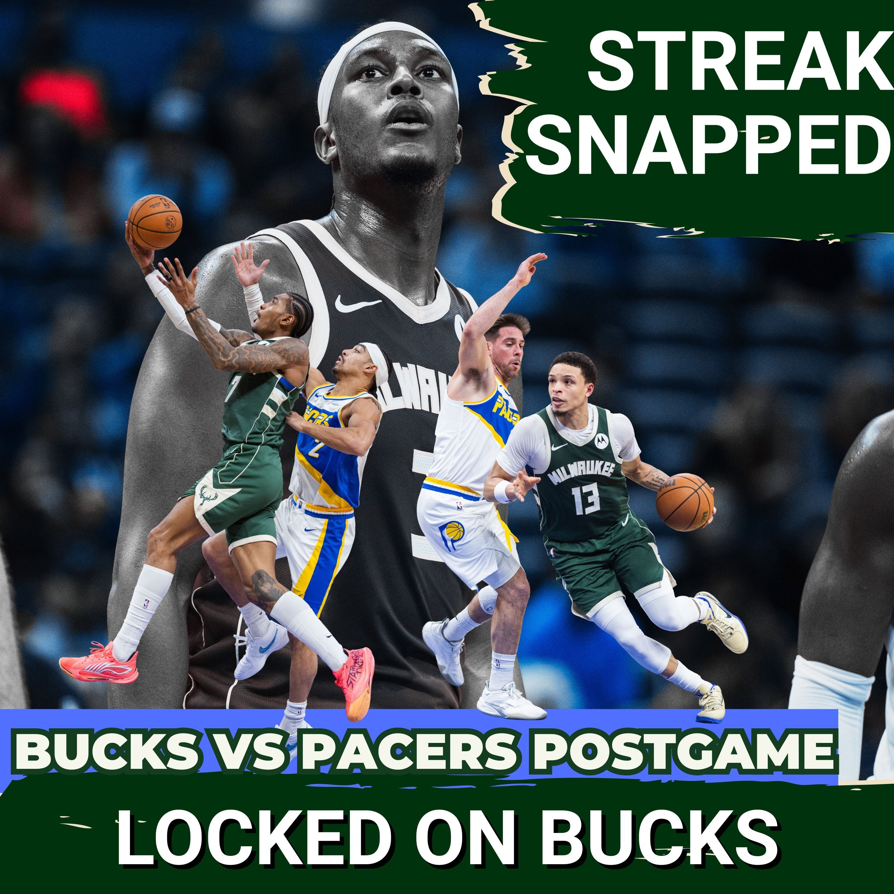 Rollins & KPJ Shine as the Bucks Snap Road Skid in Indiana and Find a Holiday Path to Momentum