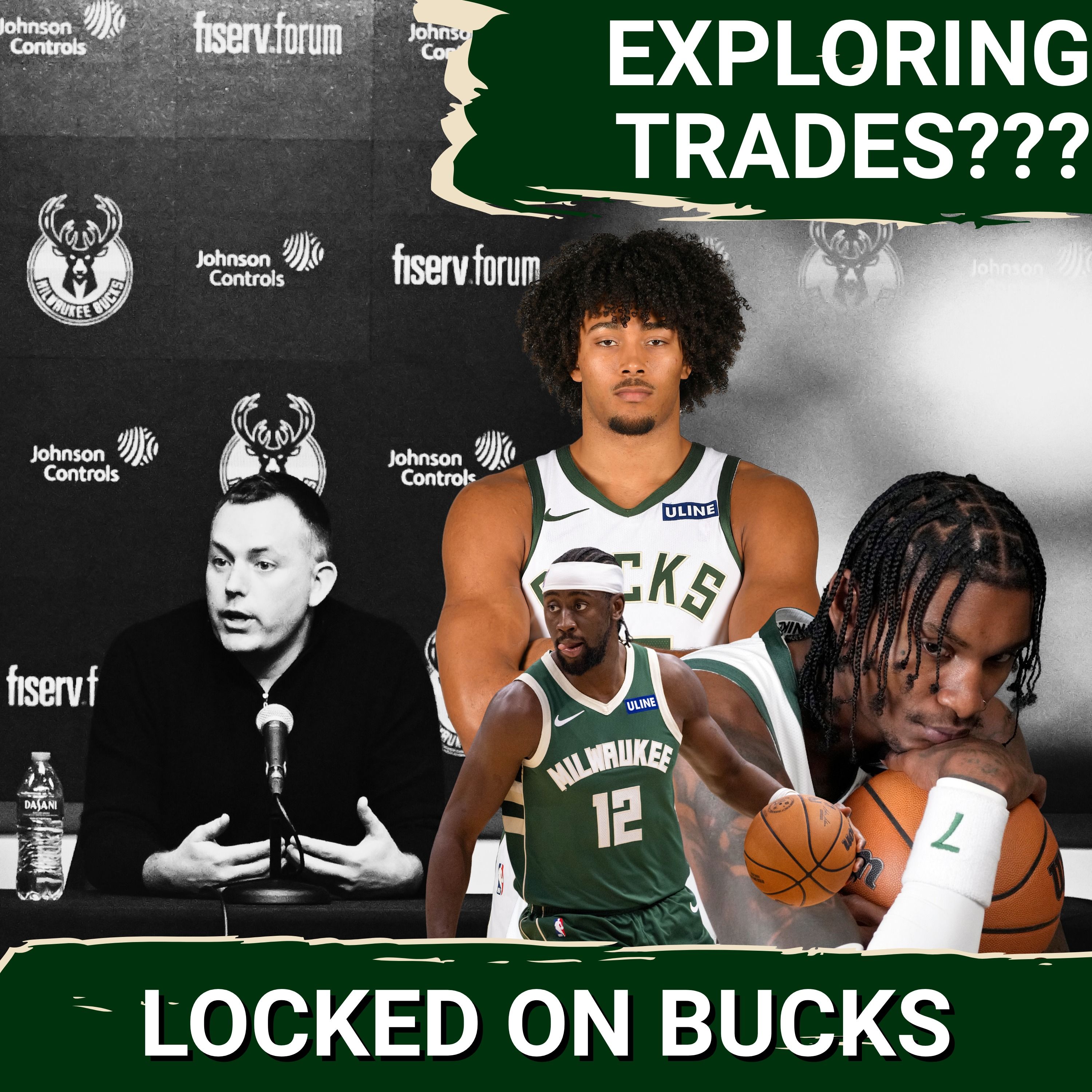 Bucks Roster Crunch: Trade Rumors, Jericho Sims and KPJ Speculation, and Milwaukee’s Playoff Fever episode artwork