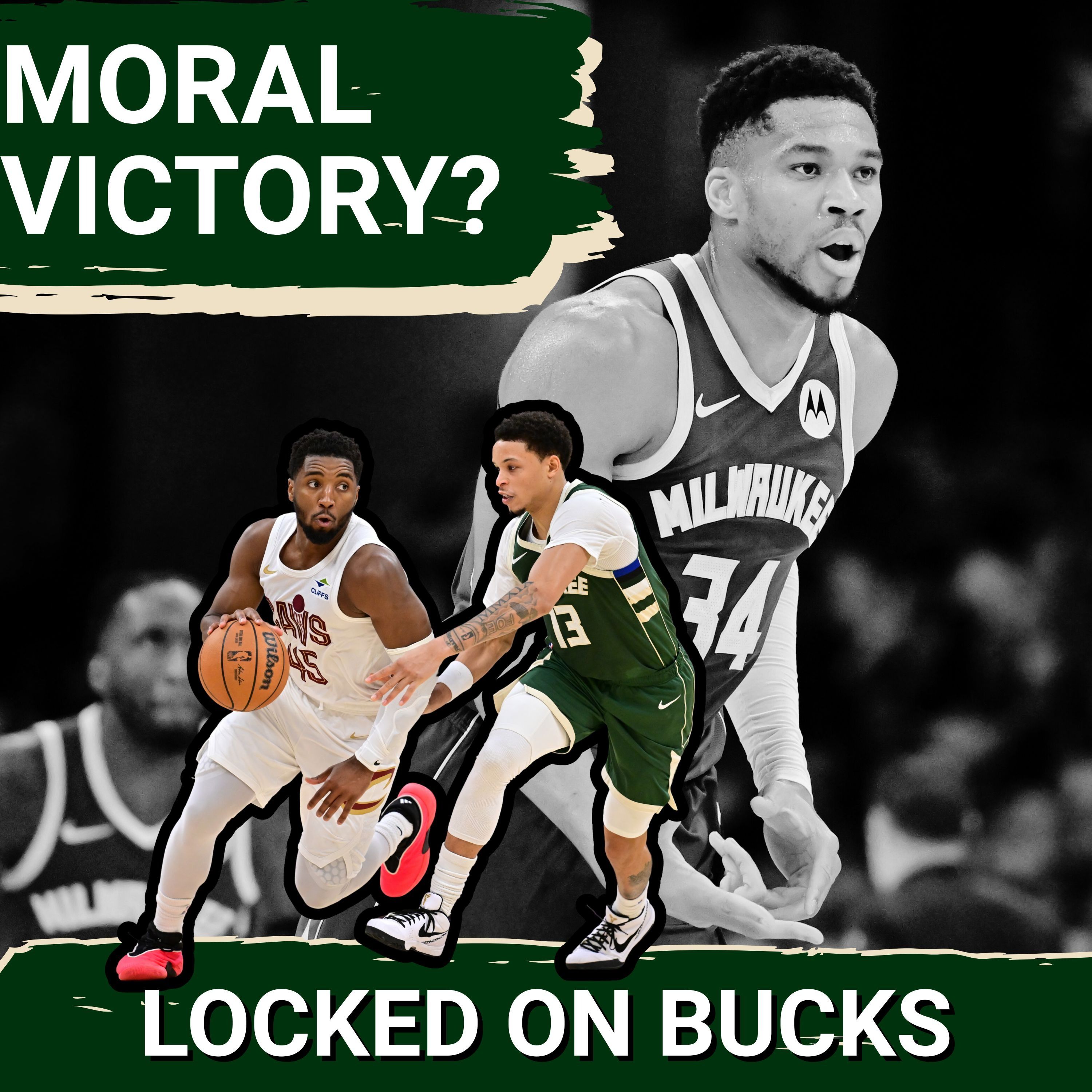 Giannis and Ryan Rollins Stand Out but Shorthanded Bucks Come Up Short in Cleveland against the Cavs