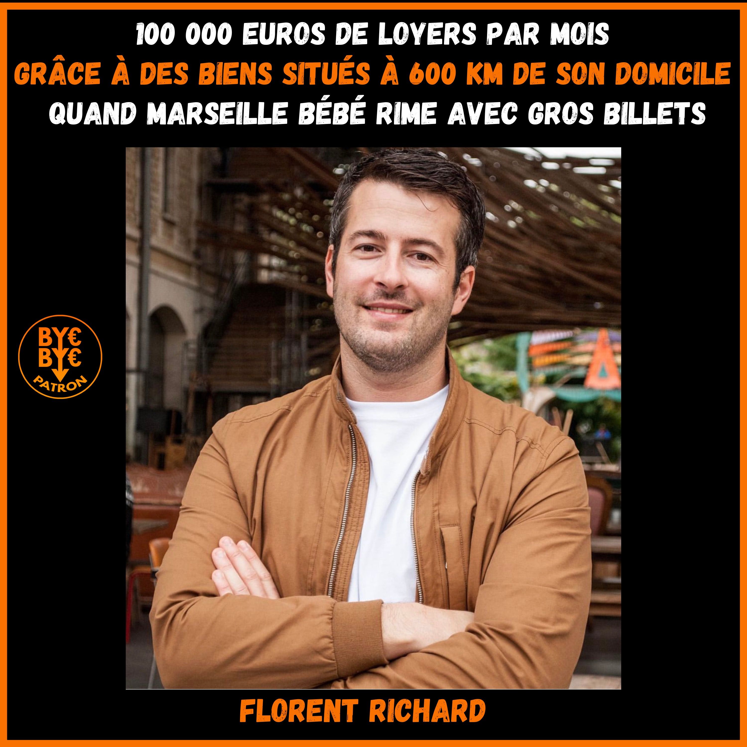 100 000 EUR de revenus par mois avec la LCD en habitant à 600km de ses appartements - Florent Richard