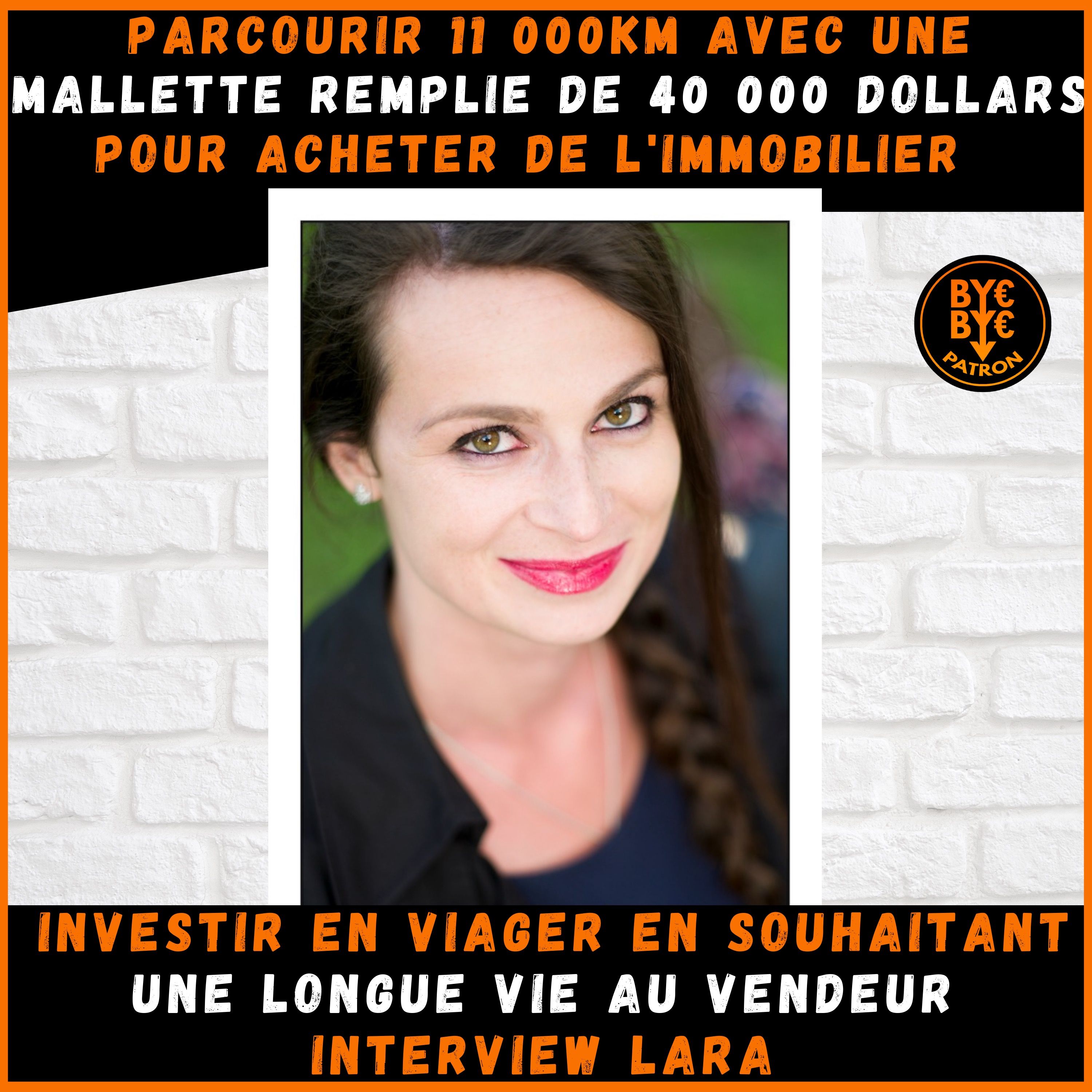 Parcourir 11 000km avec une mallette remplie de 40 000 dollars pour acheter de l'immobilier - Interview Lara  - 28/03/2022 21.23