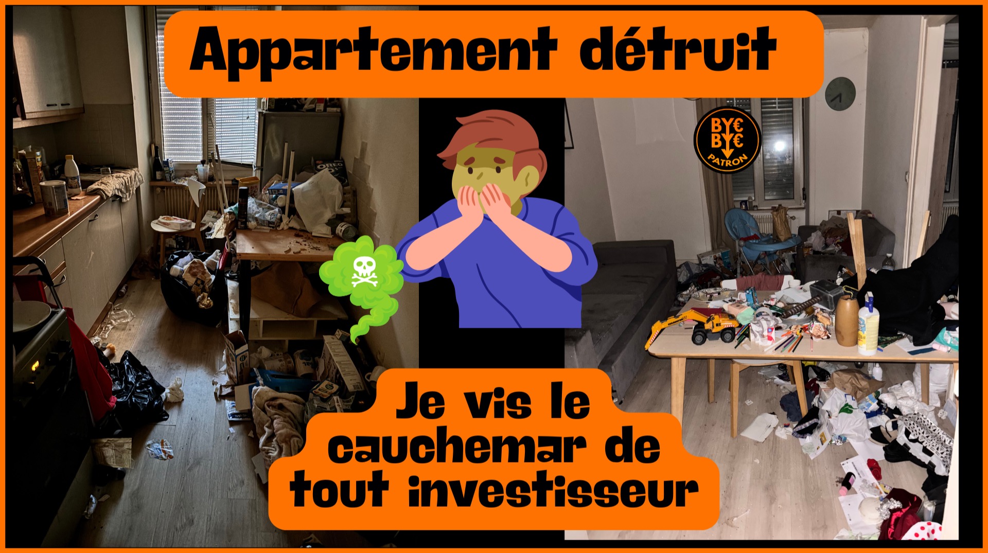 Appartement détruit ! Je vis le cauchemar des investisseurs