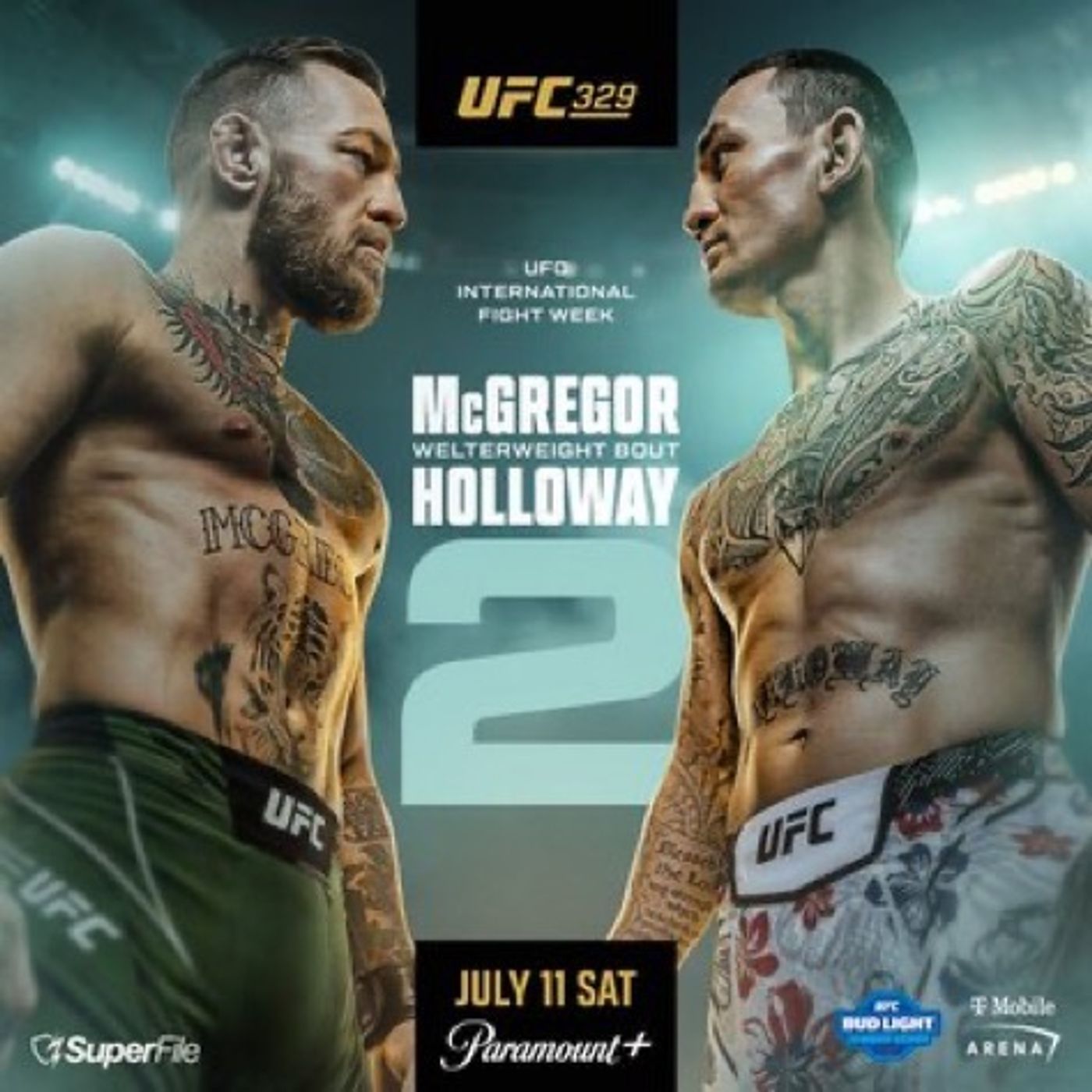 UFC 329 Full Card Predictions episode artwork