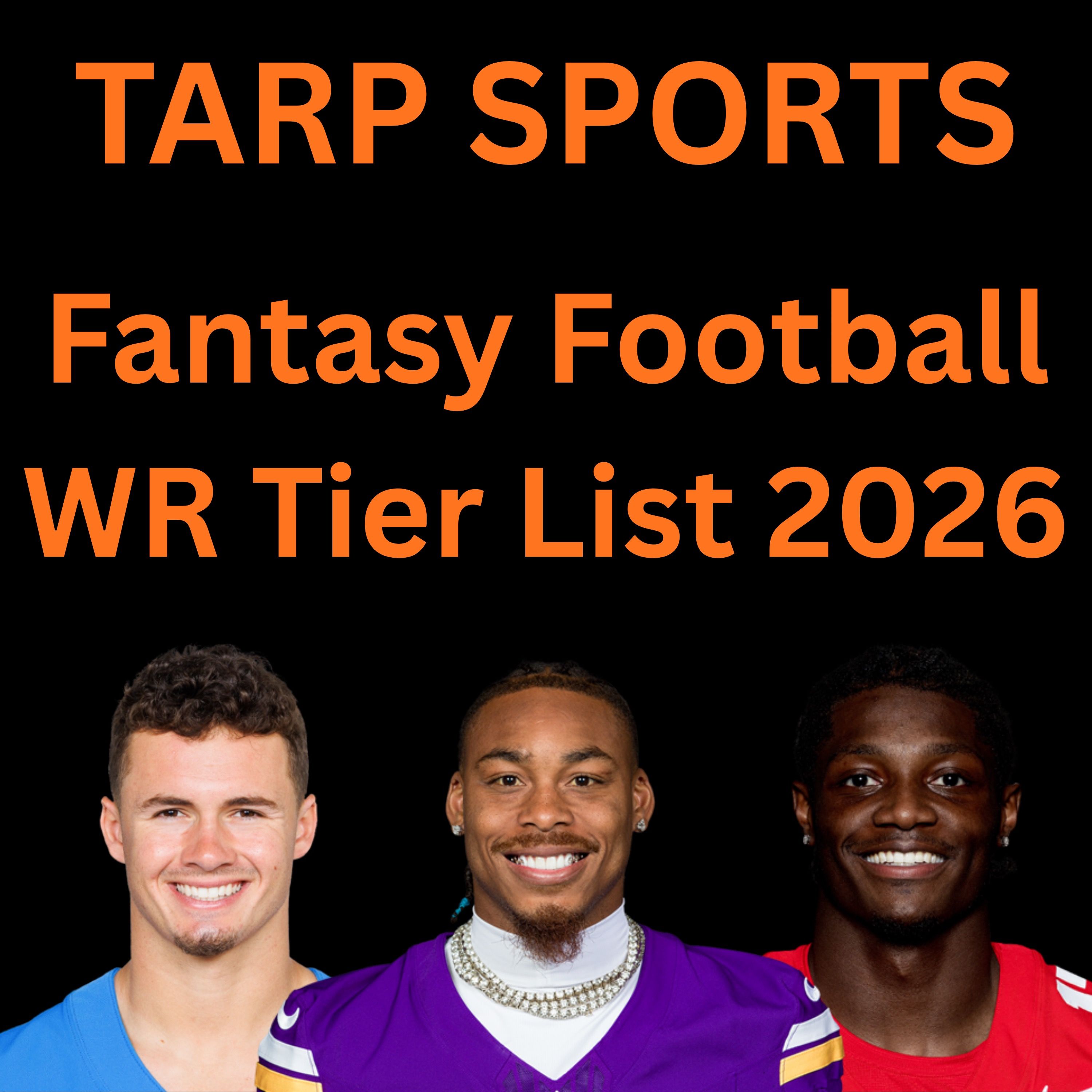 Fantasy Football WR Tier List 2026 episode artwork