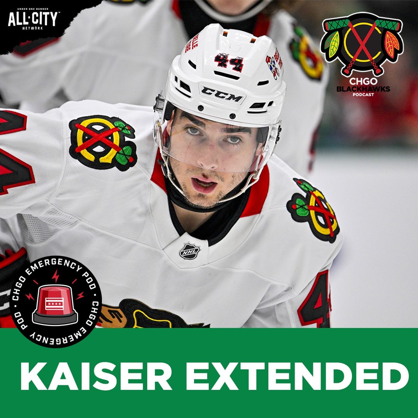 Wyatt Kaiser SIGNS 2-Year, $1.7M Extension with Chicago Blackhawks! | CHGO Blackhawks Podcast
