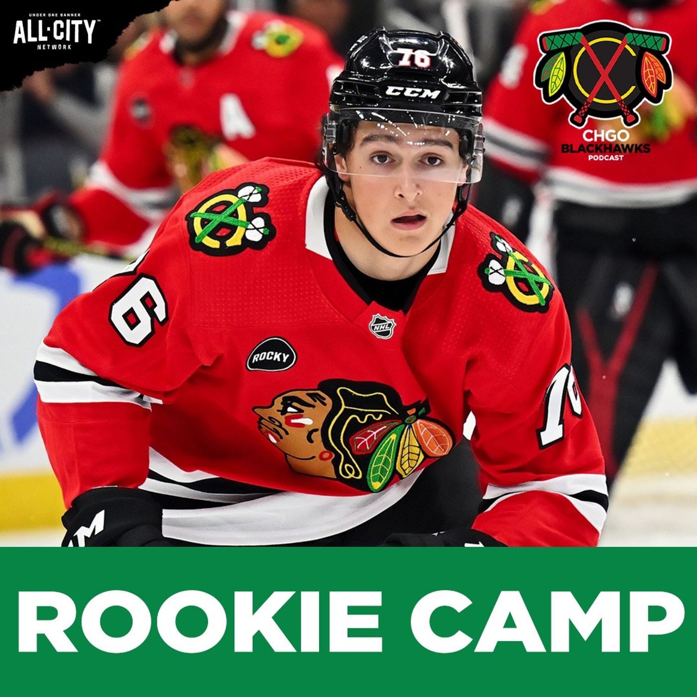 Levshunov & Rinzel SHINE! Chicago Blackhawks Open Rookie Camp | CHGO Blackhawks Podcast