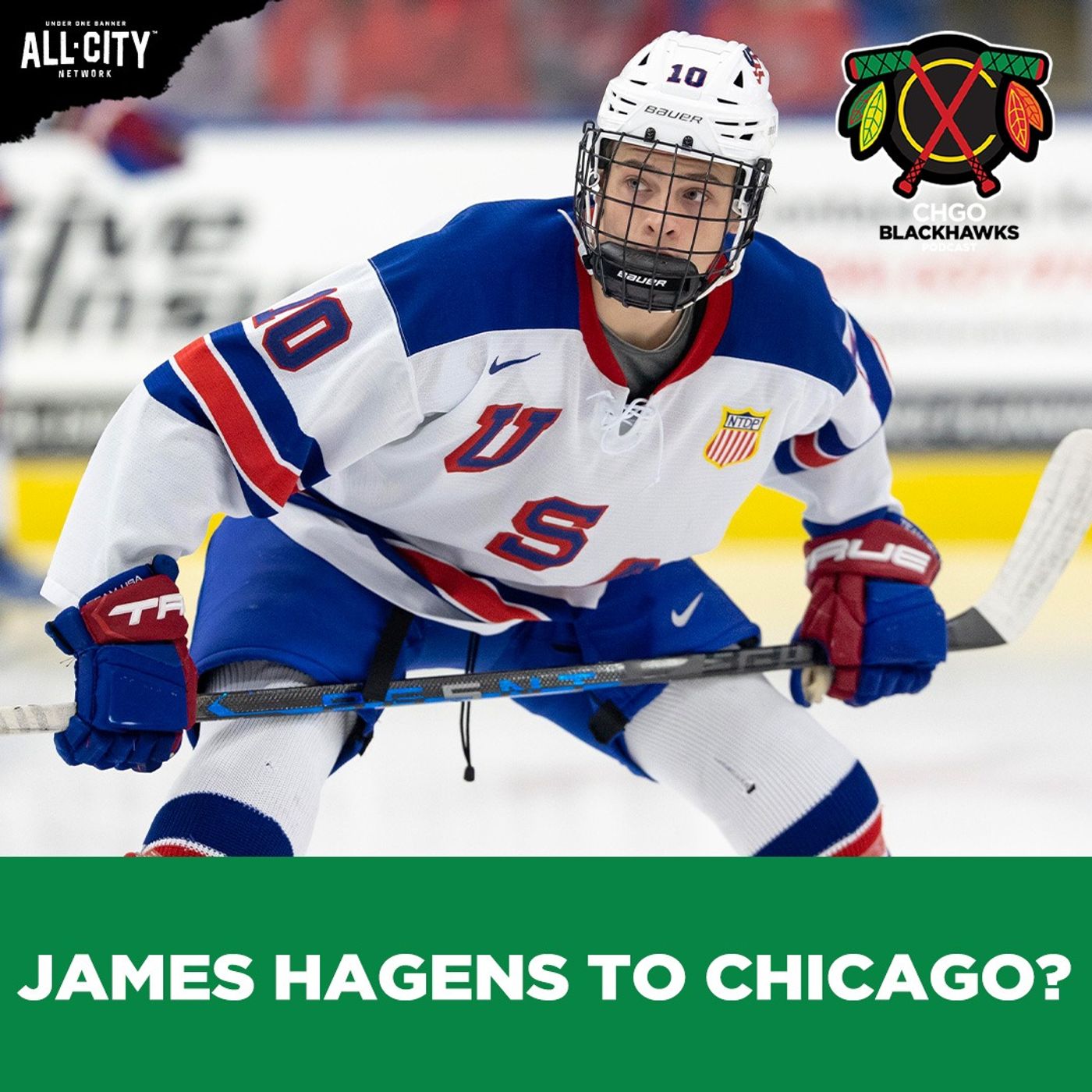 Is James Hagens the Right Pick at No. 3 for the Blackhawks?
