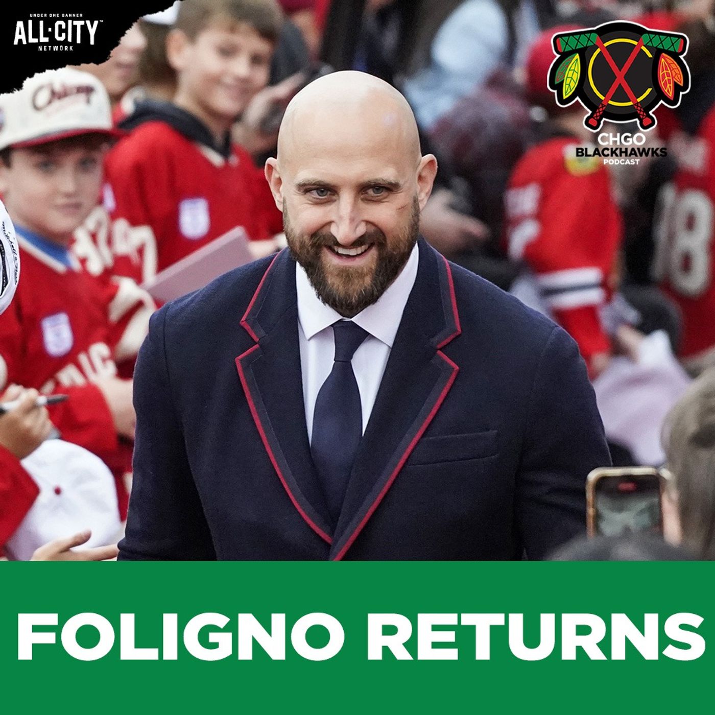 Nick Foligno RETURNS to the Chicago Blackhawks After Family Health Scare | CHGO Blackhawks Podcast