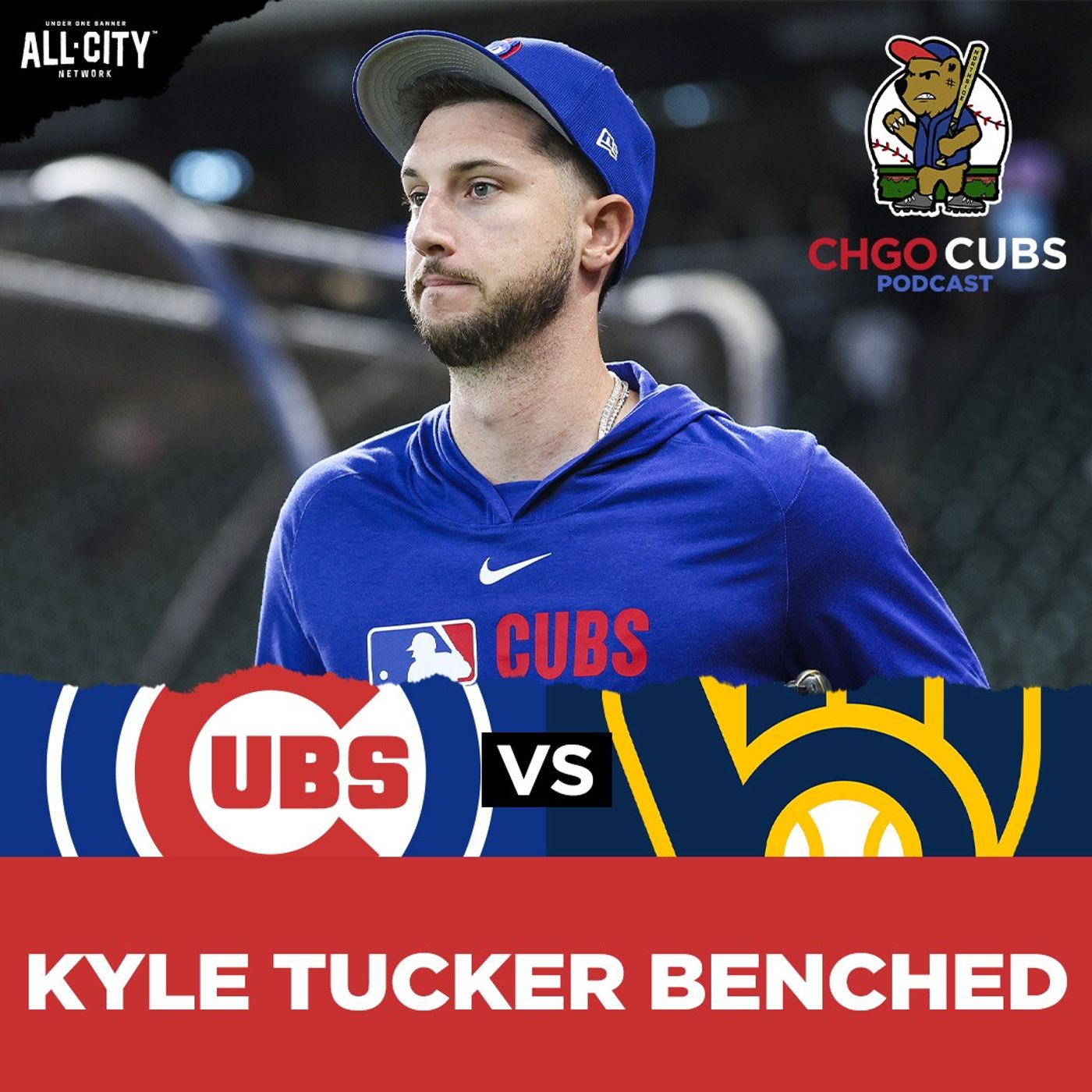Kyle Tucker Benched + Cubs vs Brewers Rained Out at Wrigley Field | CHGO Cubs Podcast
