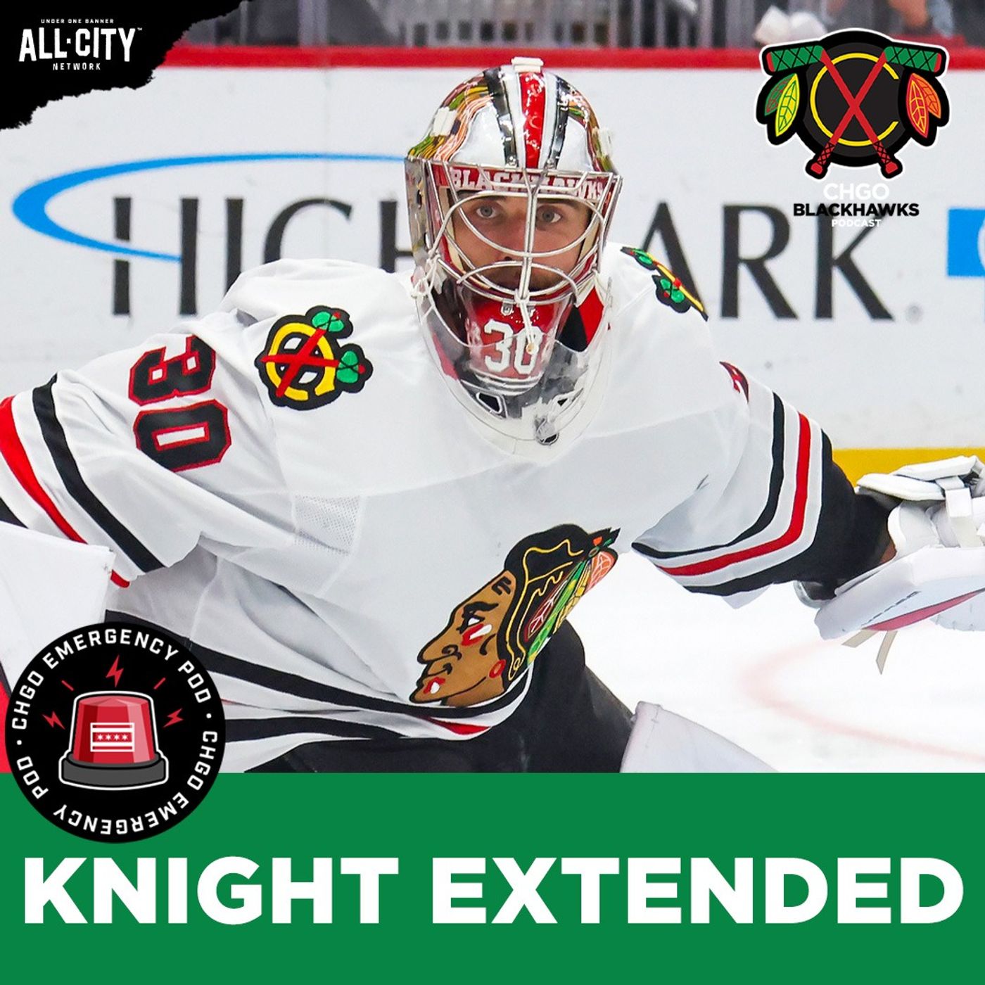 Spencer Knight SIGNS 3-Year, $5.83M Extension with Chicago Blackhawks | CHGO Blackhawks Podcast