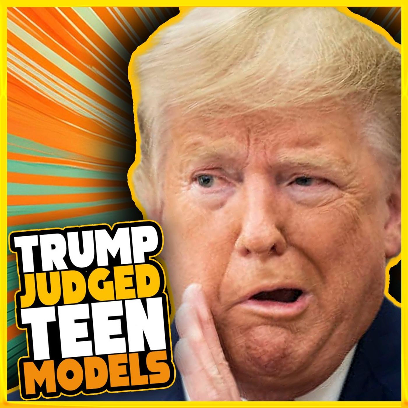 Trump at John Casablancas' 1991 Teen Model Pageant